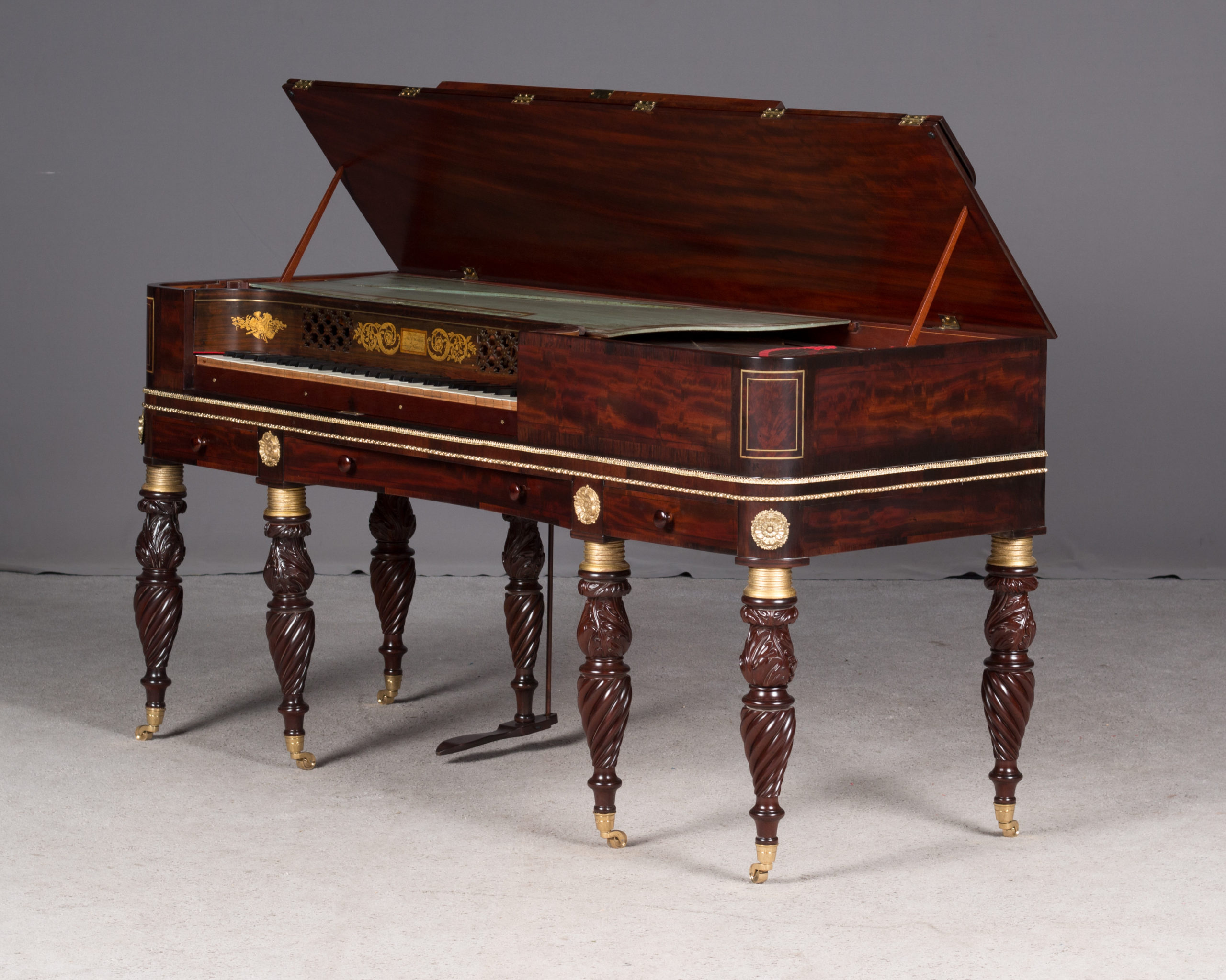 william geib, rare forte piano, antique musical instrument, collector's item, 2560x2050 HD Desktop