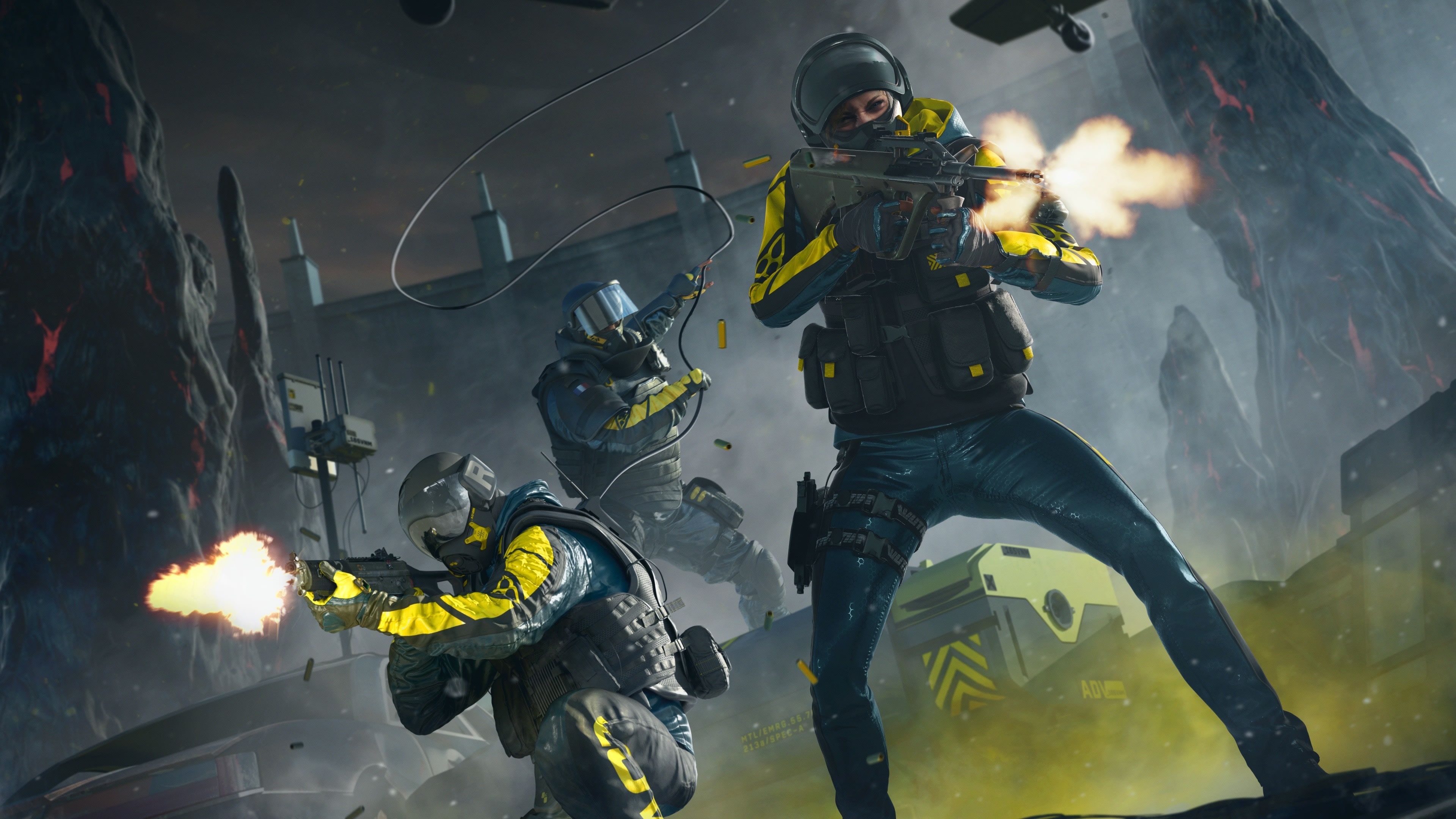 Tom Clancy's Rainbow Six Extraction, HD wallpapers, Hintergrnde, Rainbow, 3840x2160 4K Desktop