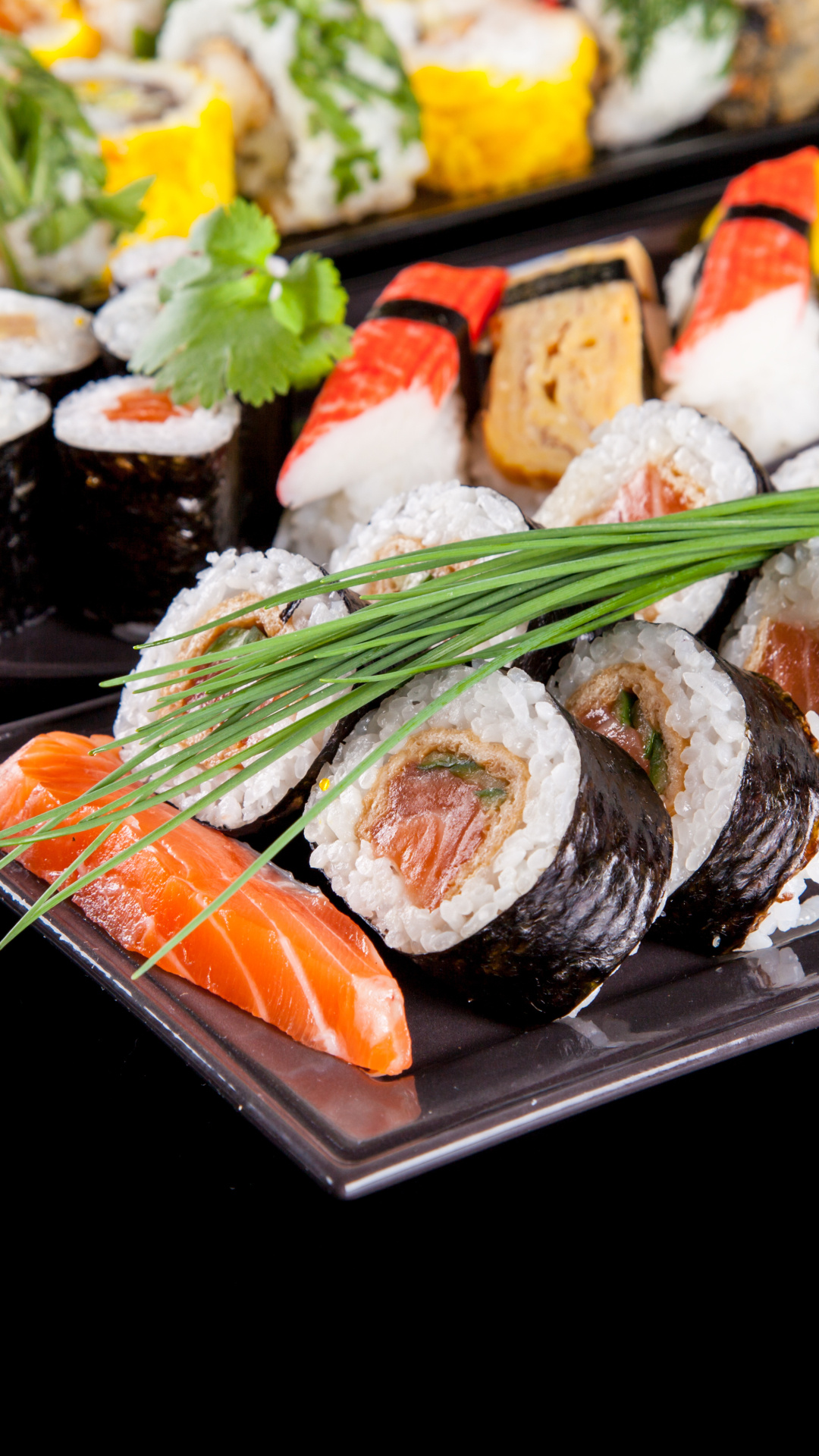 Food sushi, Flavorful dish, Traditional recipe, Tantalizing, 1080x1920 Full HD Phone