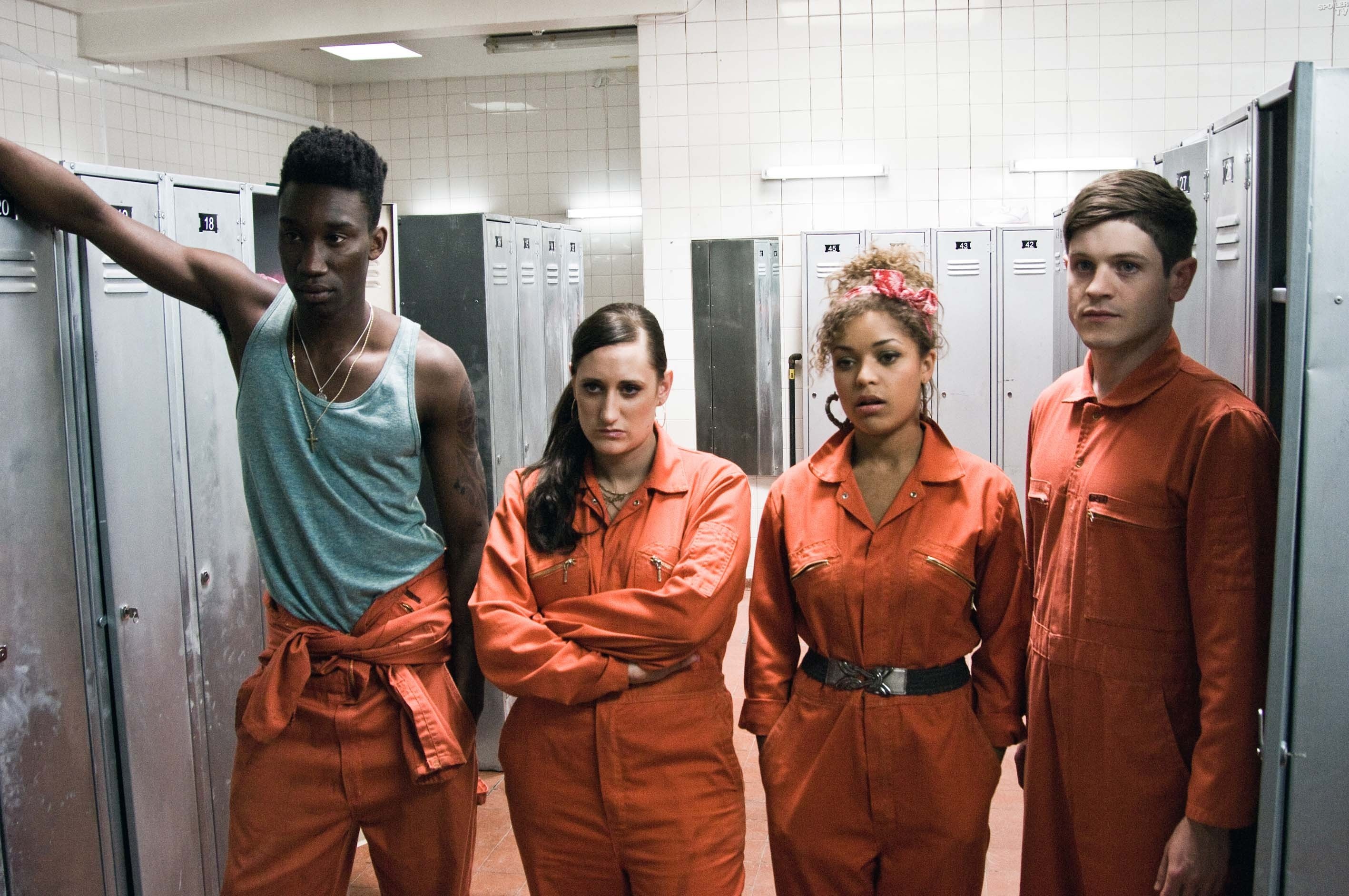 Antonia Thomas, Iwan Rheon, Lauren Socha, Nathan Stewart-Jarrett, 2840x1890 HD Desktop