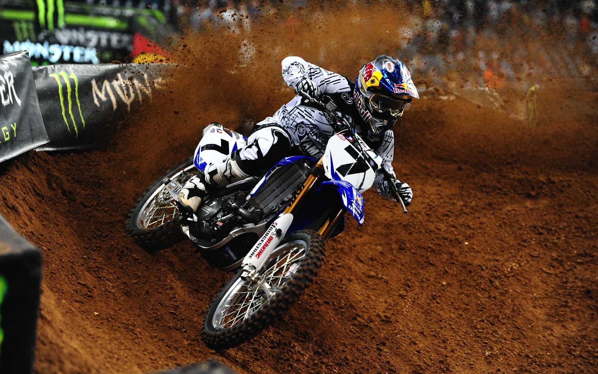 Smooth cornering, Motocross Wallpaper, 1920x1200 HD Desktop