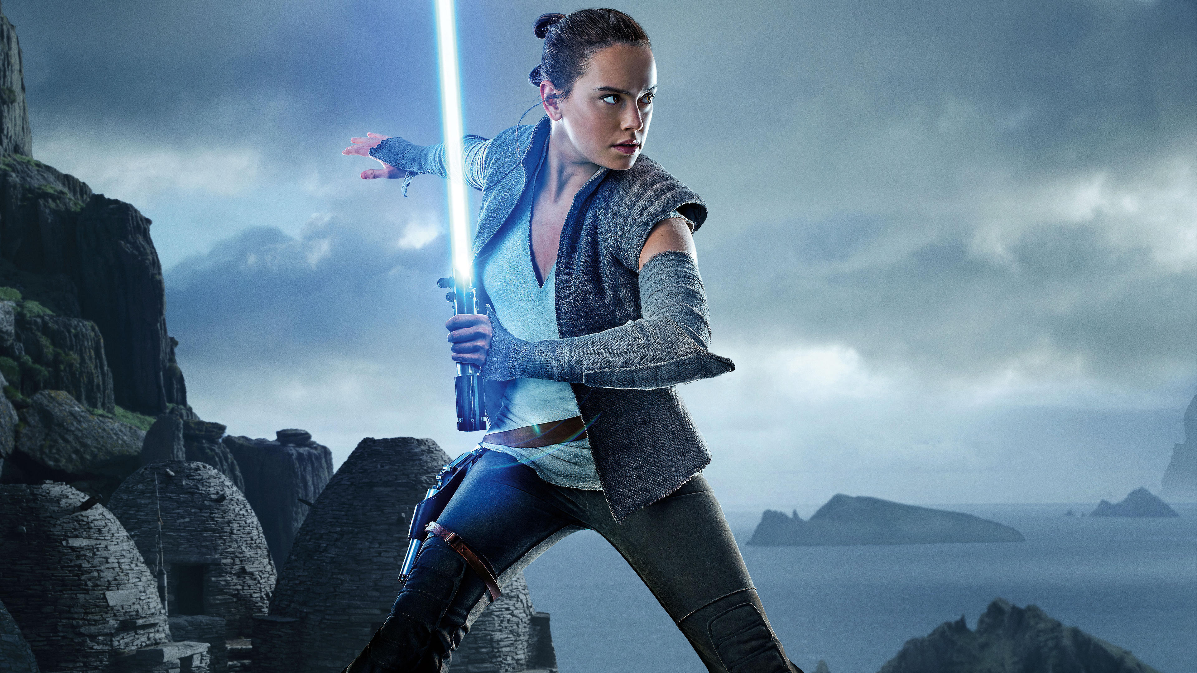 Rey, Star Wars, Ultra HD, Background Image, 3840x2160 4K Desktop