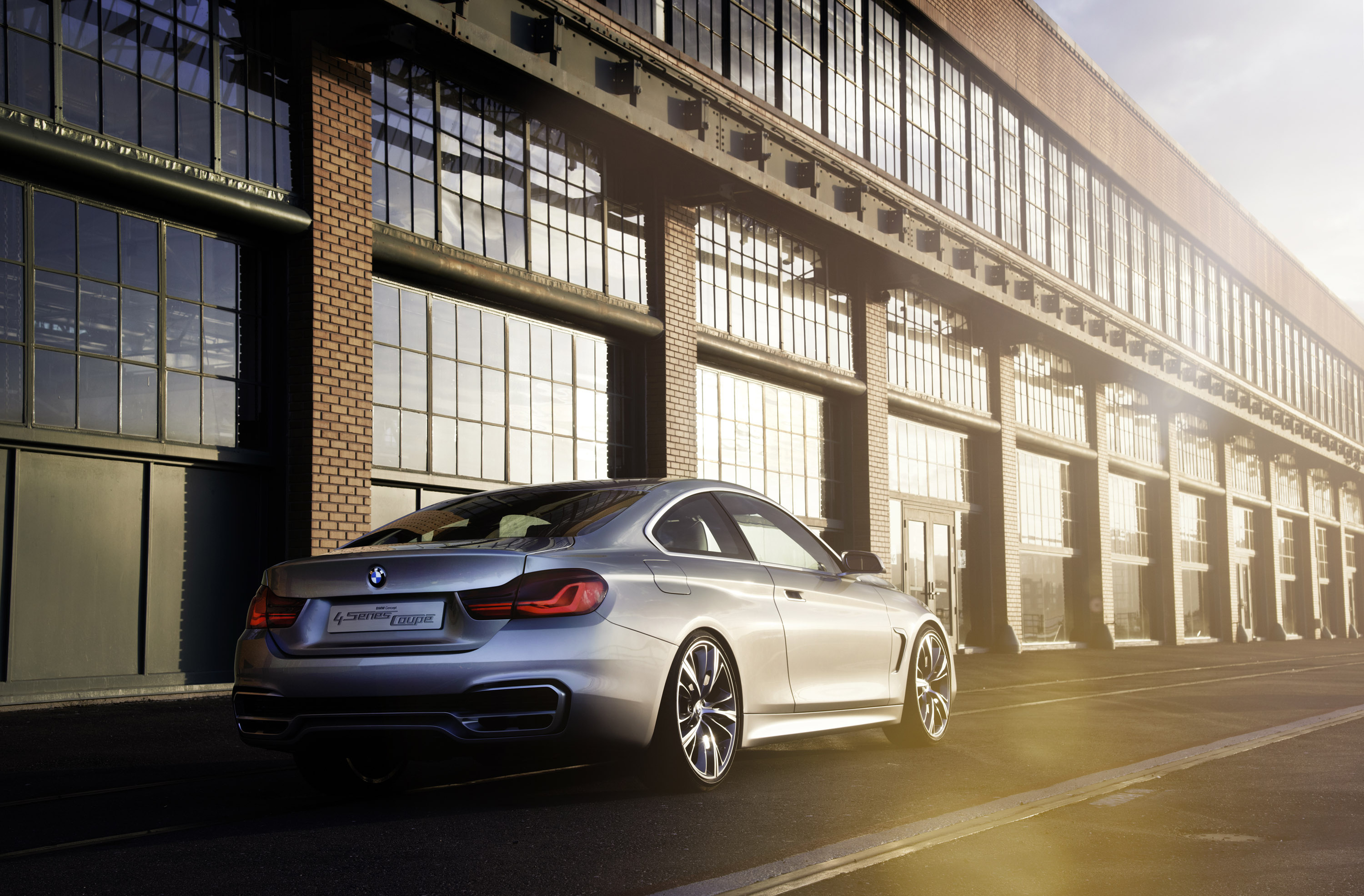 BMW 4 Series Coupe Concept, F32 2012, Concept car, Bold performance, 3000x1980 HD Desktop