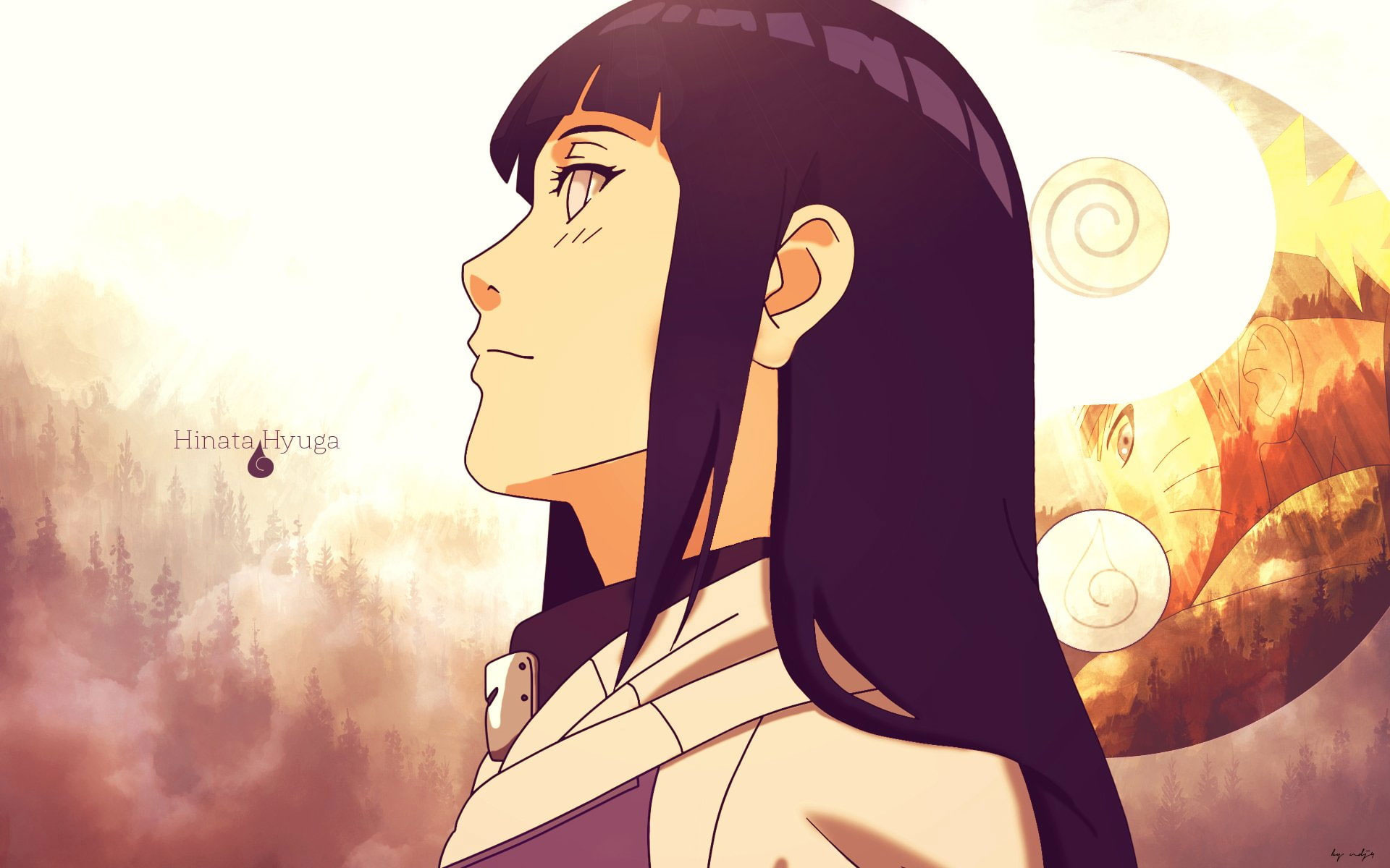 Hinata (Naruto), Wallpaper HD, Mobile, 1920x1200 HD Desktop