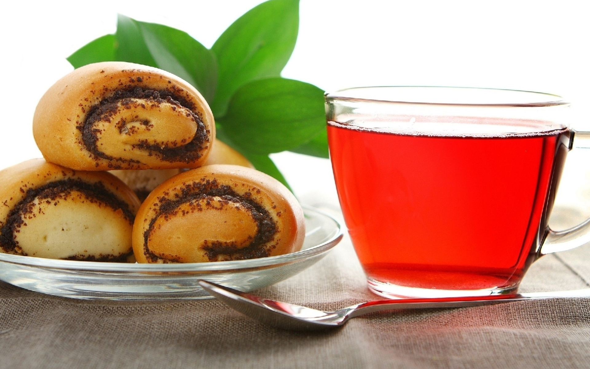 Fruit tea buns, Colorful delight, Refreshing combination, Vibrant wallpaper, 1920x1200 HD Desktop