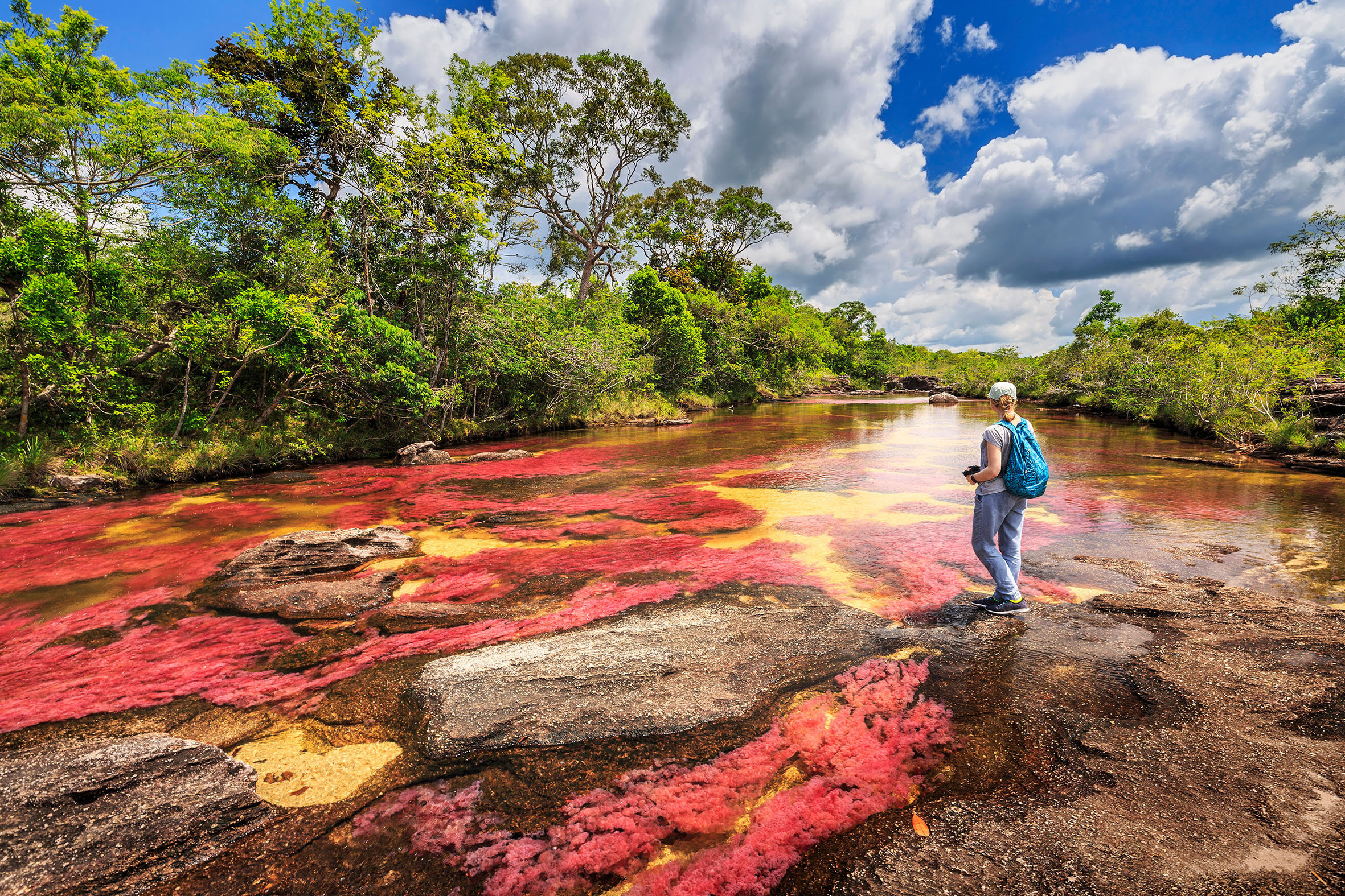 Serrania de la Macarena travels, Weirdest places, Bizarre natural wonders, 2370x1580 HD Desktop