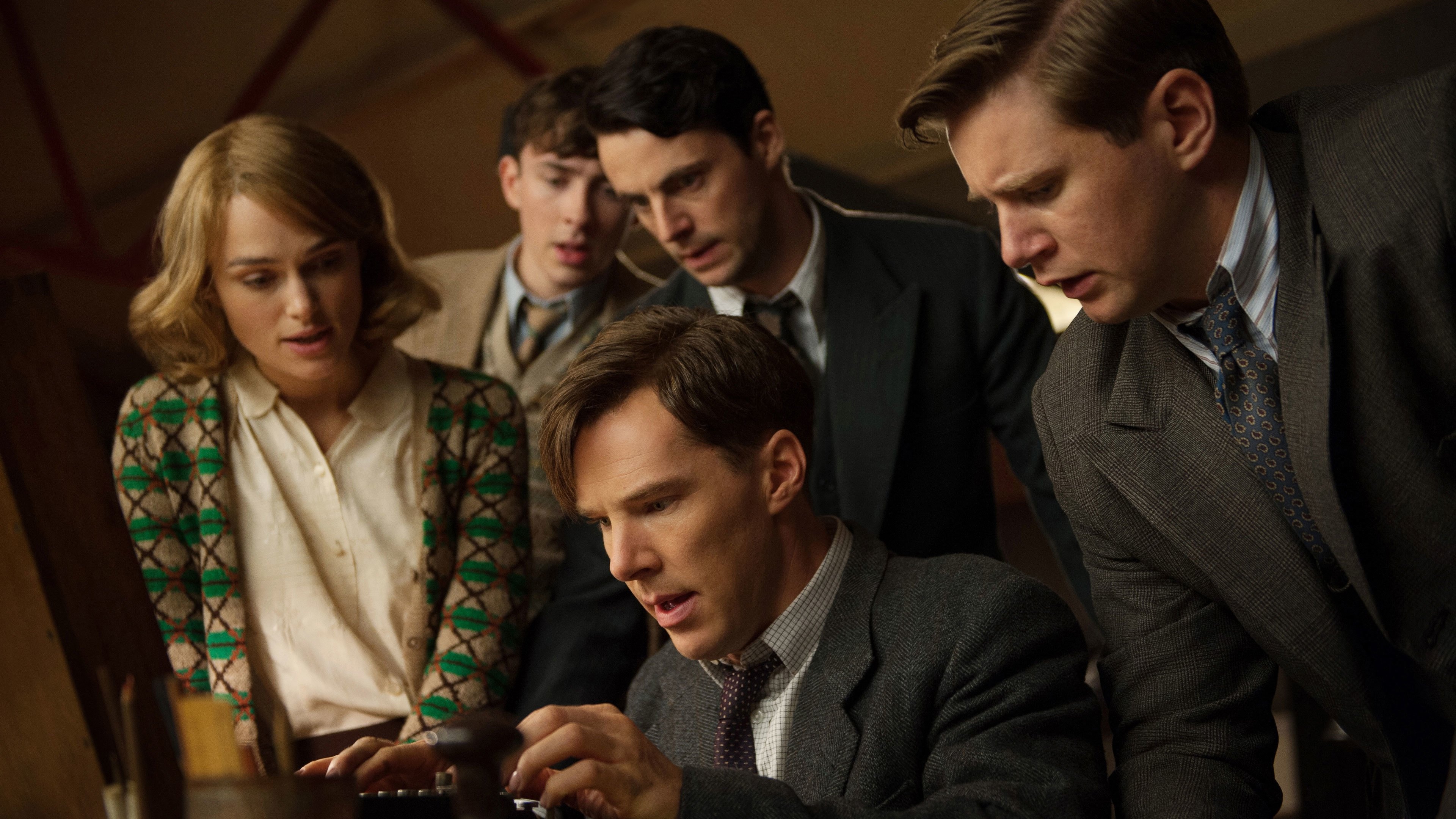 The Imitation Game, Benedict Cumberbatch, Keira Knightley, Movie, 3840x2160 4K Desktop