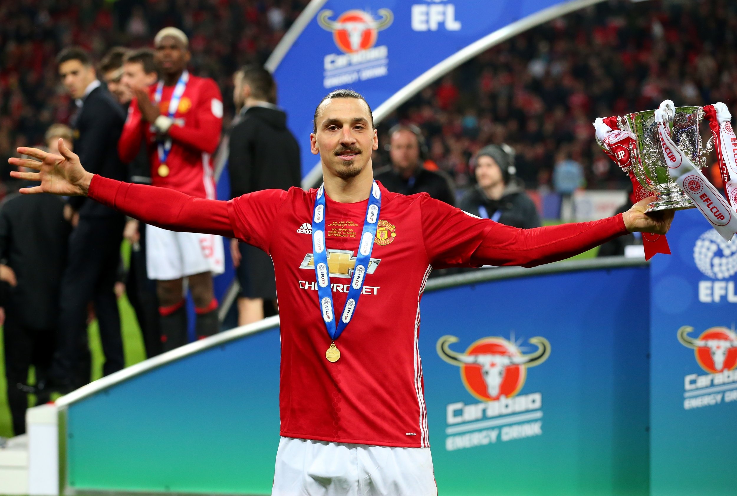 EFL Cup, Zlatan Ibrahimovic Wallpaper, 2500x1690 HD Desktop