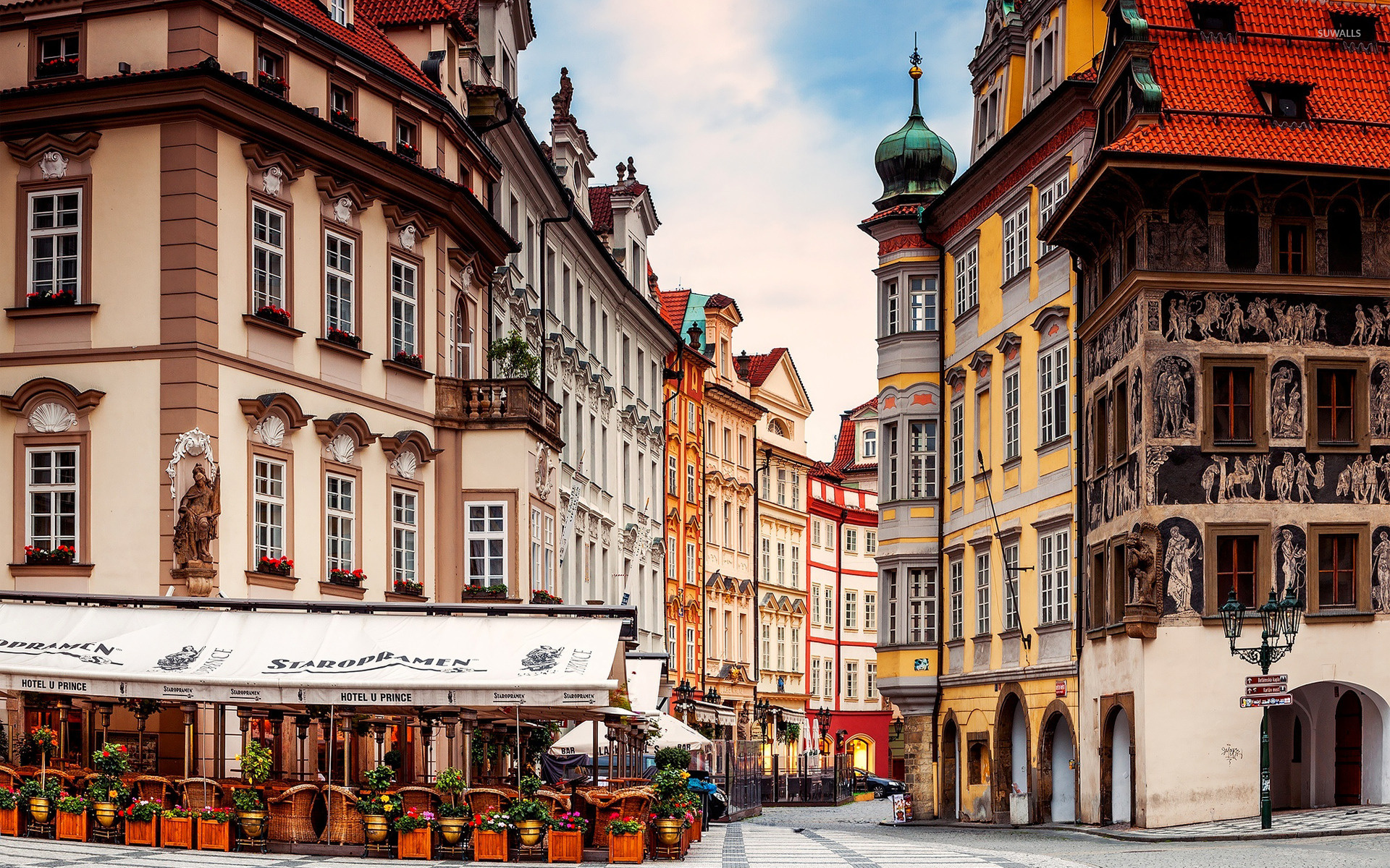 Enchanting streets, European delight, Quaint corners, Prague's secrets, 1920x1200 HD Desktop