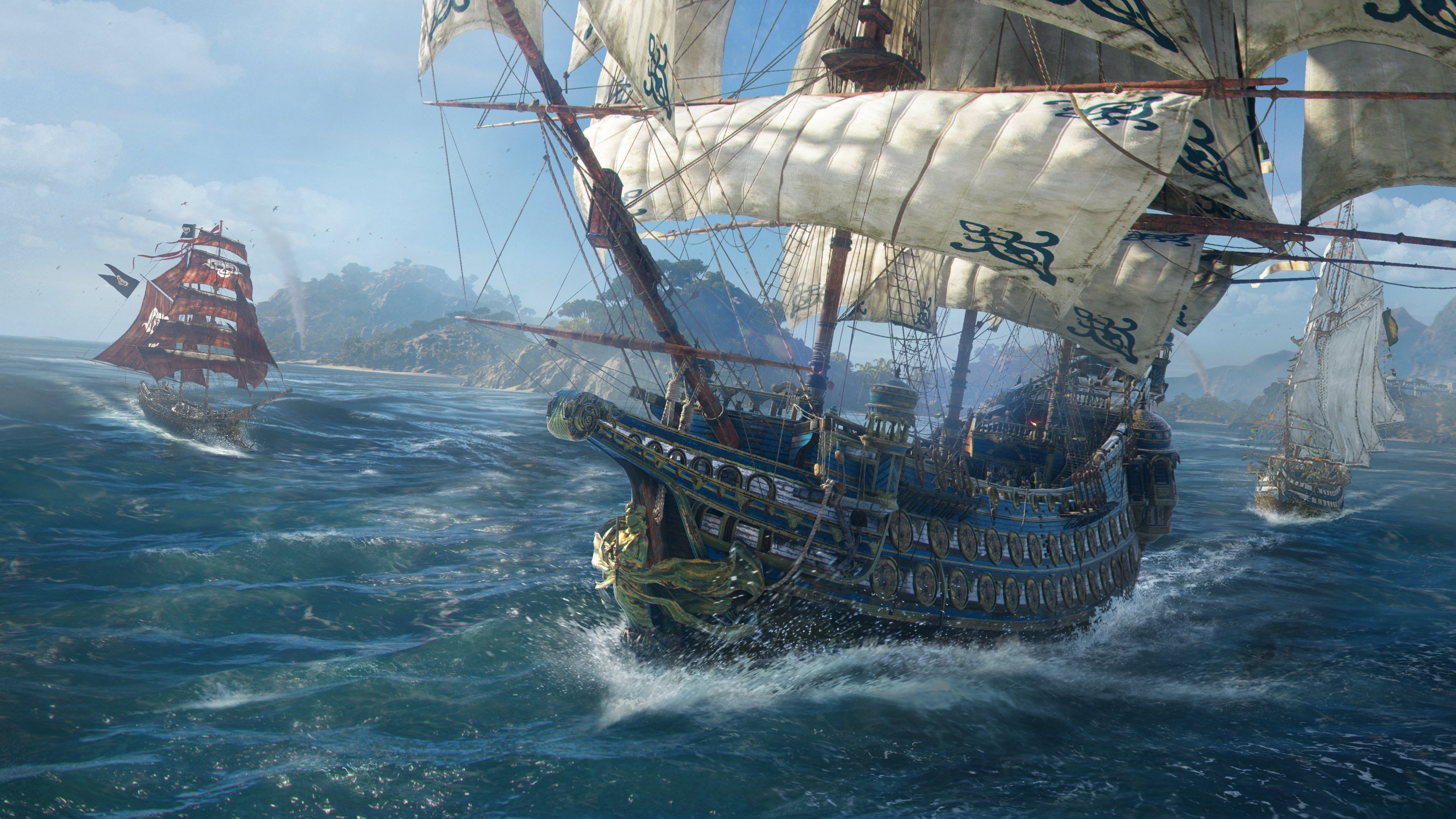 Skull & Bones, Promising development, Exciting reboot, Thrilling naval battles, 3840x2160 4K Desktop