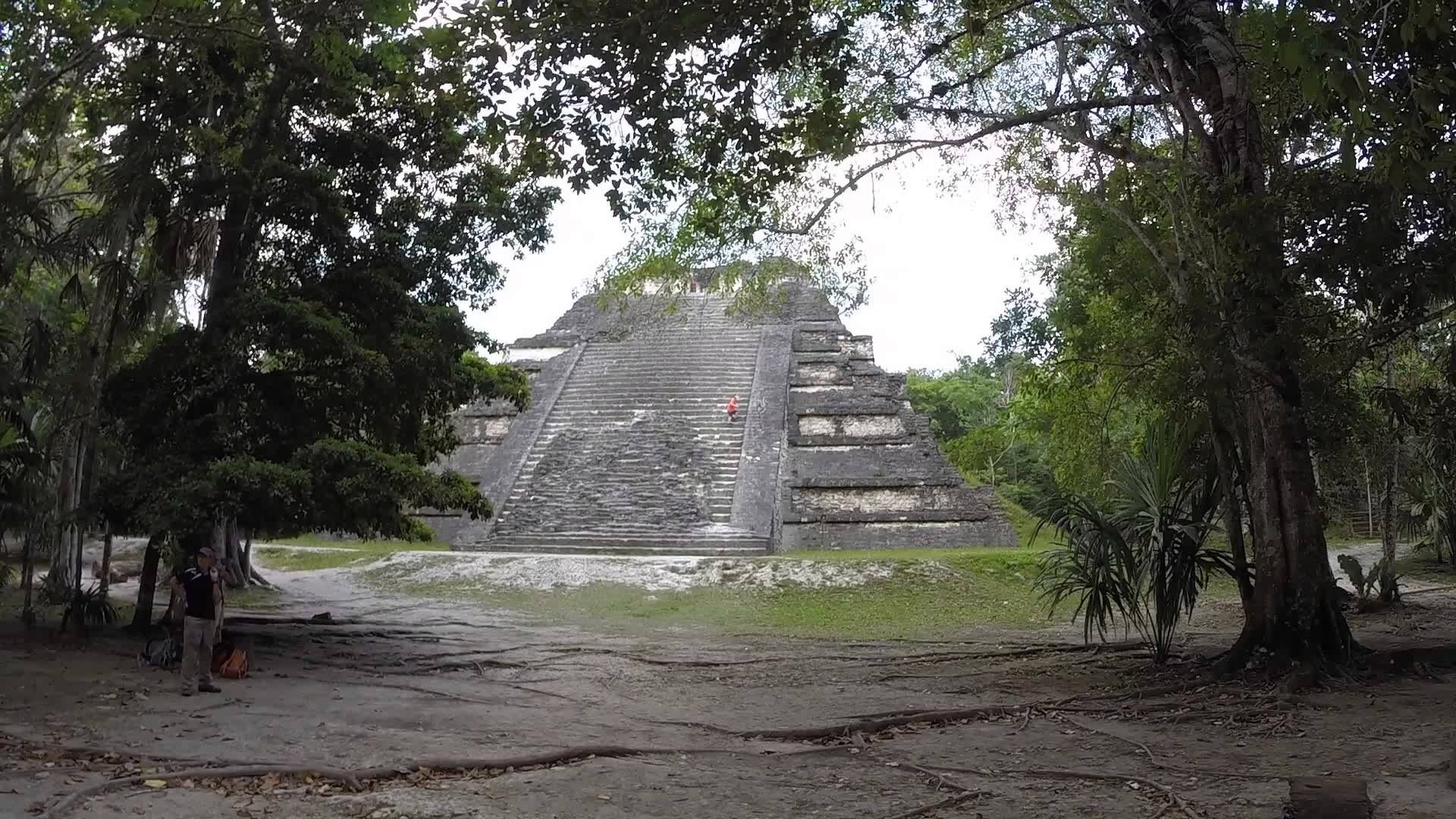 Tikal National Park, Serene wallpapers, Mysterious ruins, Ryan Anderson's collection, 1920x1080 Full HD Desktop