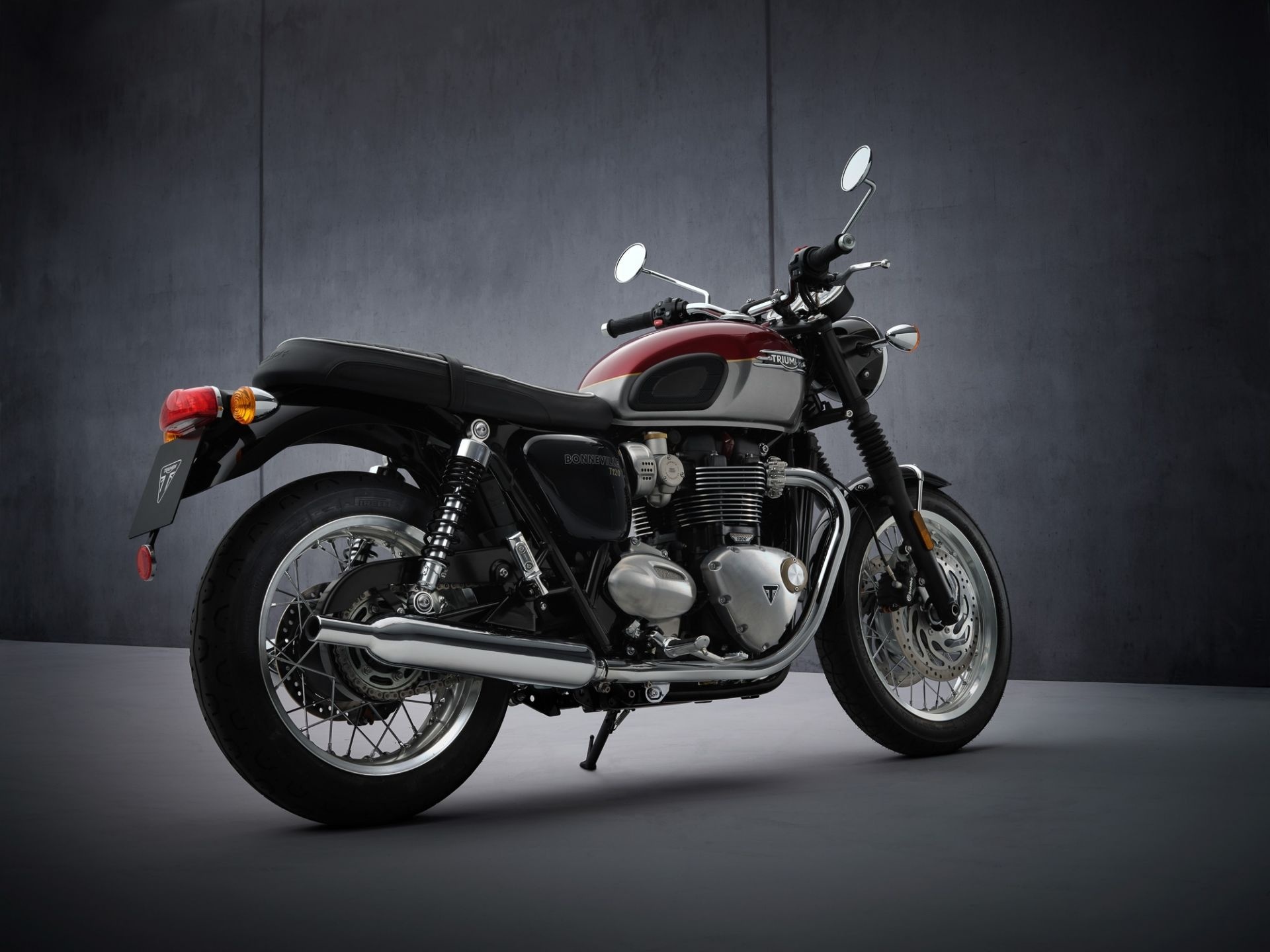 Triumph Bonneville T120, Classic motorcycle, Speed, 1920x1440 HD Desktop