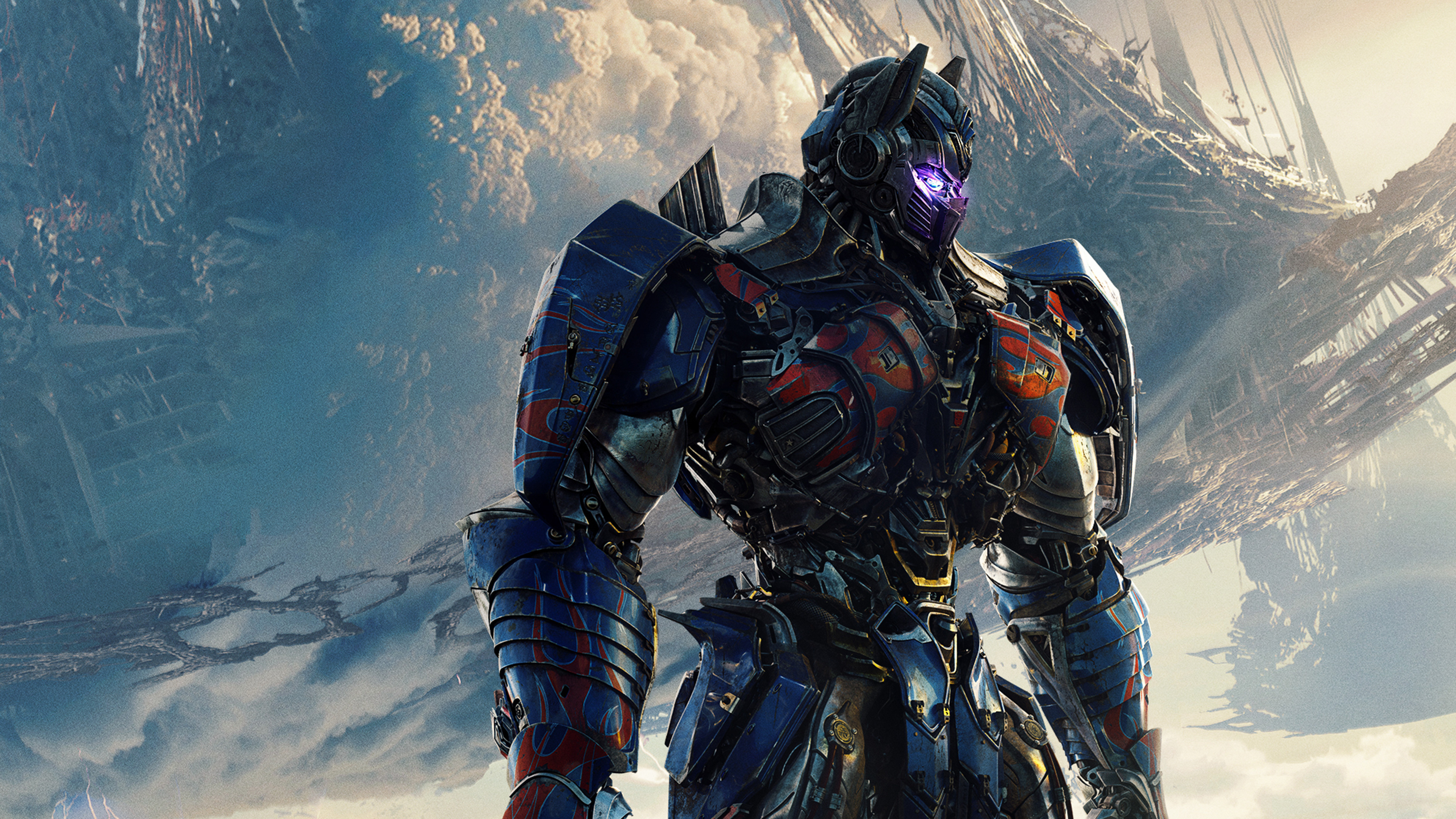 Transformers: The Last Knight, 2017 movie, 4K HD, Action-packed adventure, 3840x2160 4K Desktop