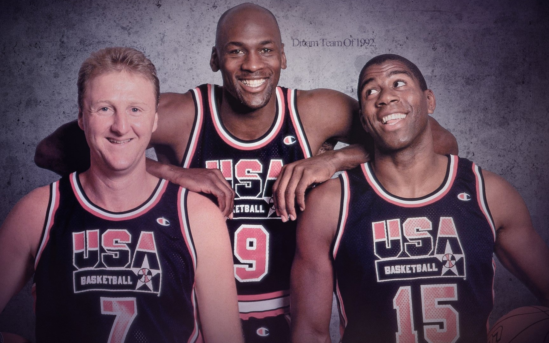 Dream Team of 1992, Magic Johnson Wallpaper, 1920x1200 HD Desktop