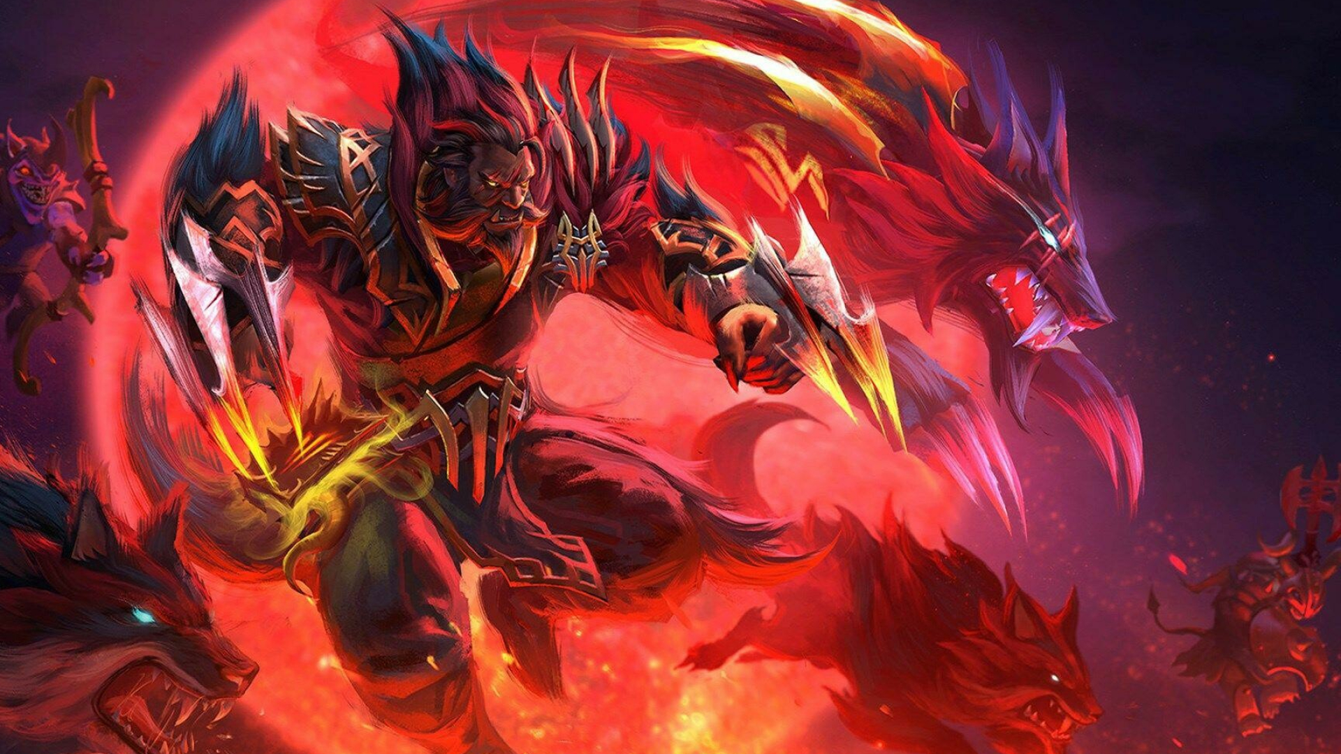 Lycan, Dota 2 Wallpaper, 1920x1080 Full HD Desktop
