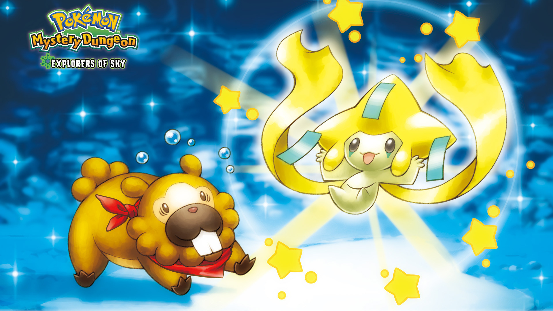 Legendary Pokmon, Bidoof and Jirachi, HD Wallpaper, 1920x1080 Full HD Desktop