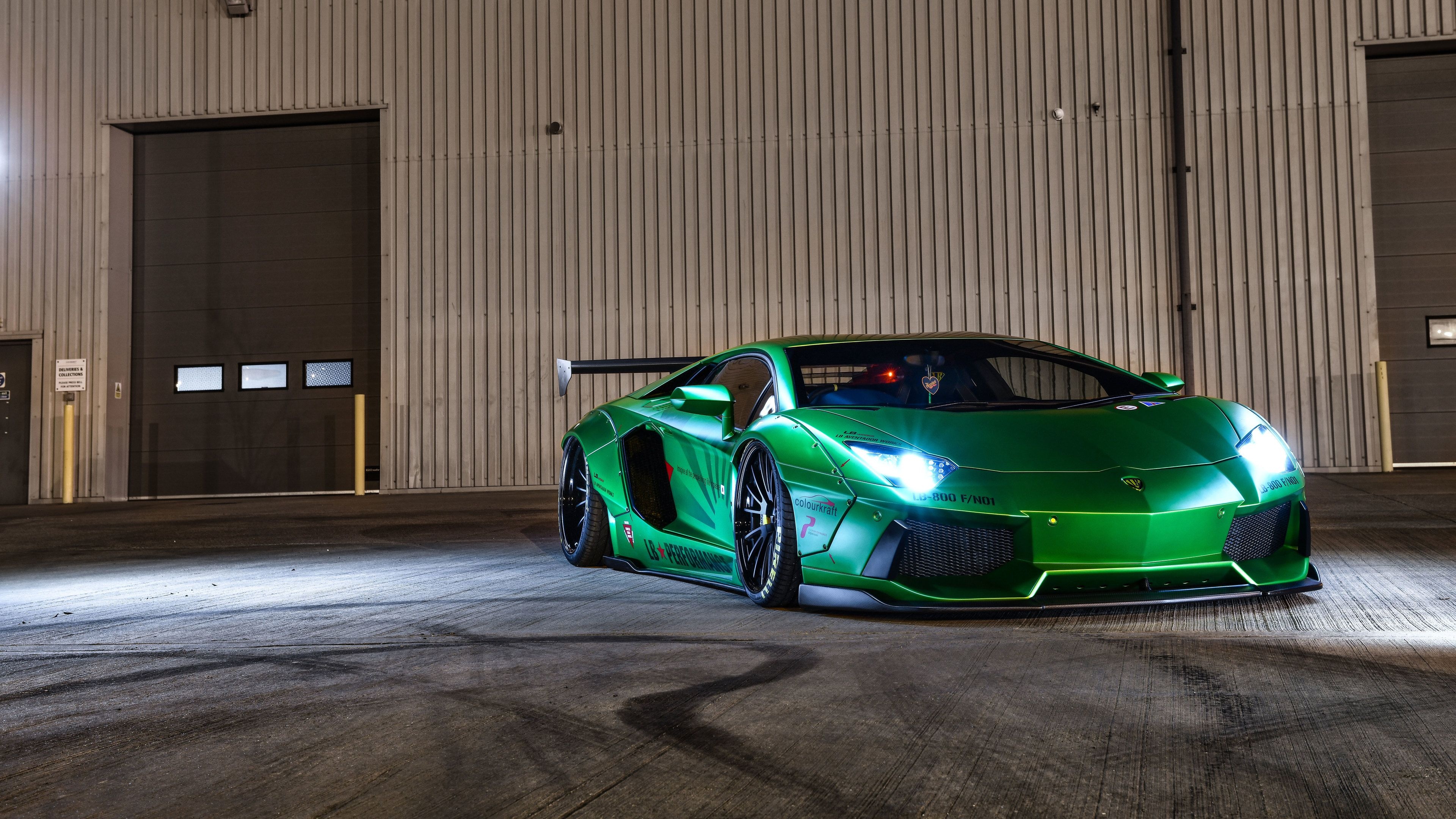 LP700-4 Liberty Walk, Lamborghini Aventador Wallpaper, 3840x2160 4K Desktop