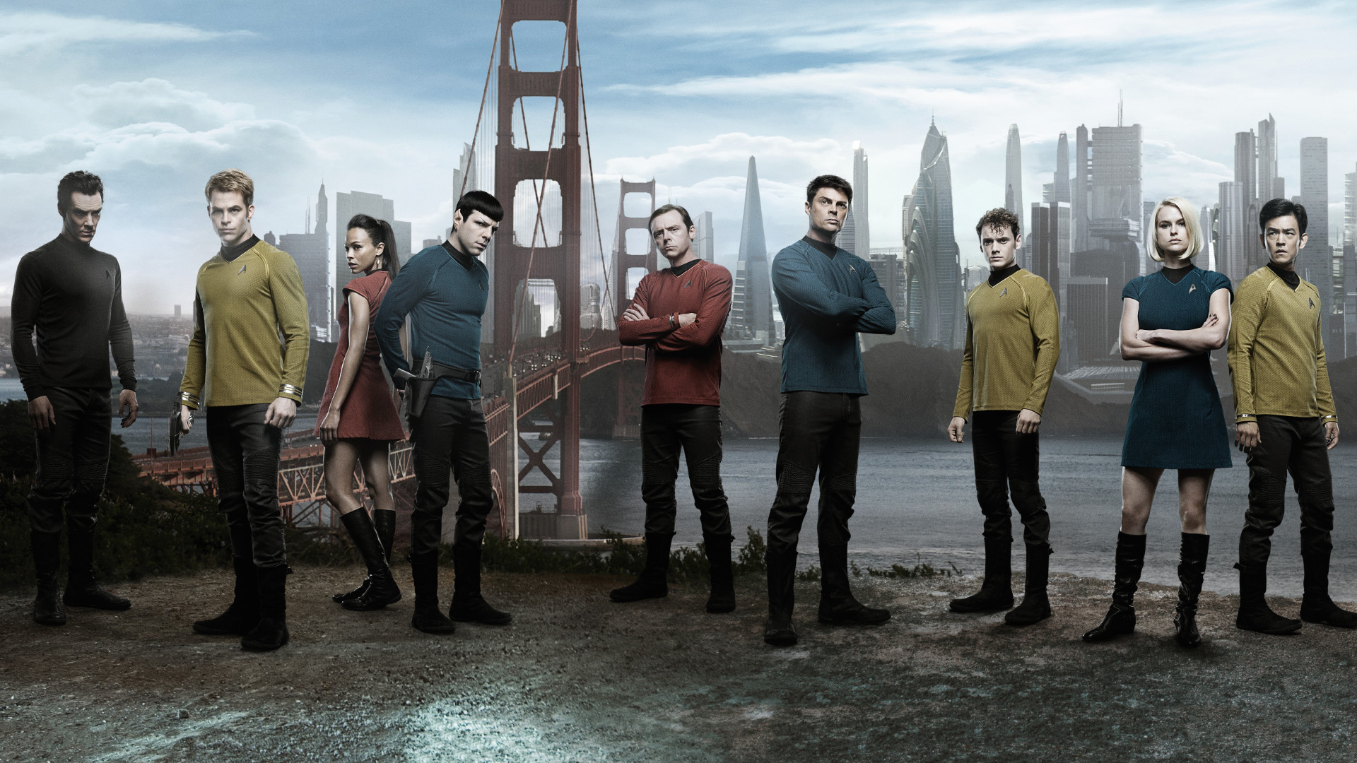 Zachary Quinto, Star Trek Spock, Benedict Cumberbatch, Wallpaper, 1920x1080 Full HD Desktop