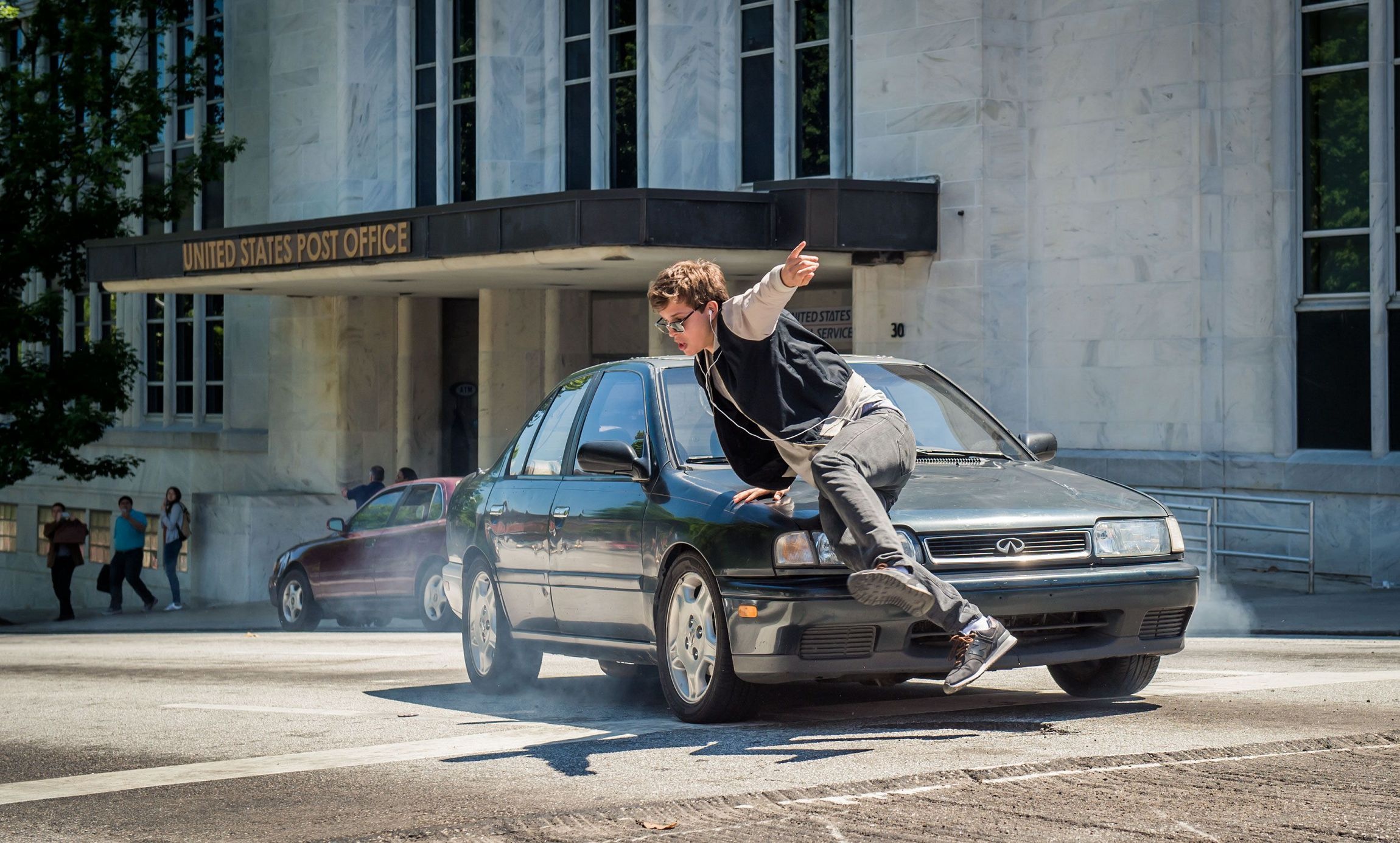 Baby Driver phone wallpapers, Desktop wallpapers, Movie stills, Action shots, 2300x1390 HD Desktop