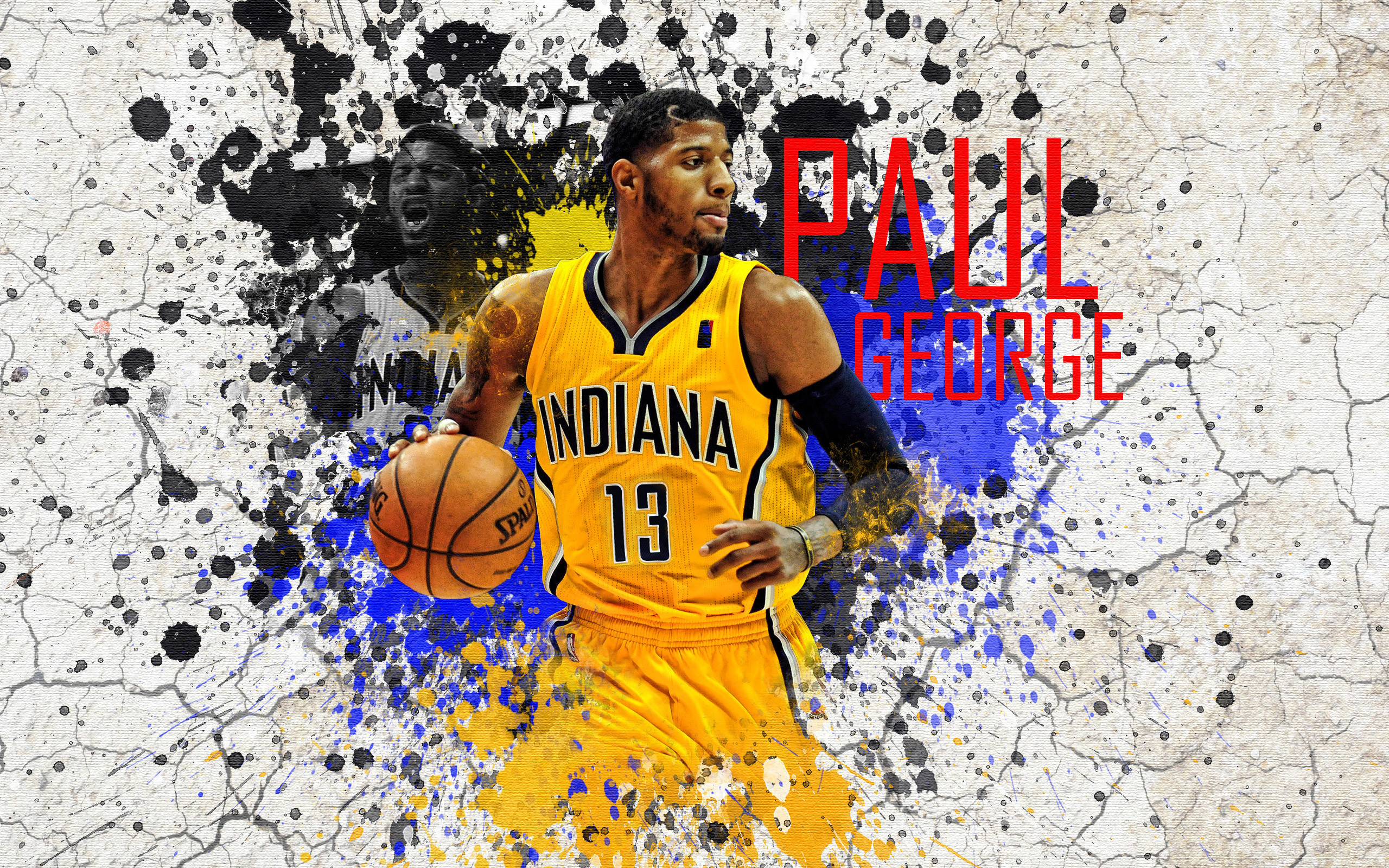 Paul George, Dynamic wallpaper, Player appreciation, Sporting talent, 2560x1600 HD Desktop