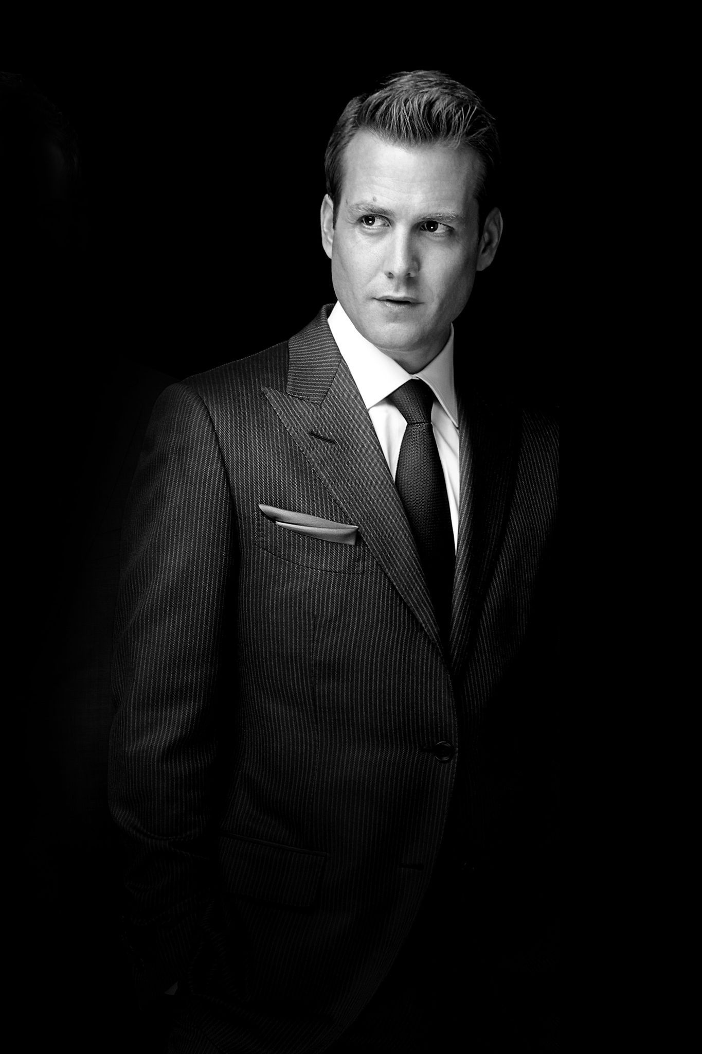 Harvey Specter, Gabriel Macht, pinstripe suit, HD Phone wallpaper