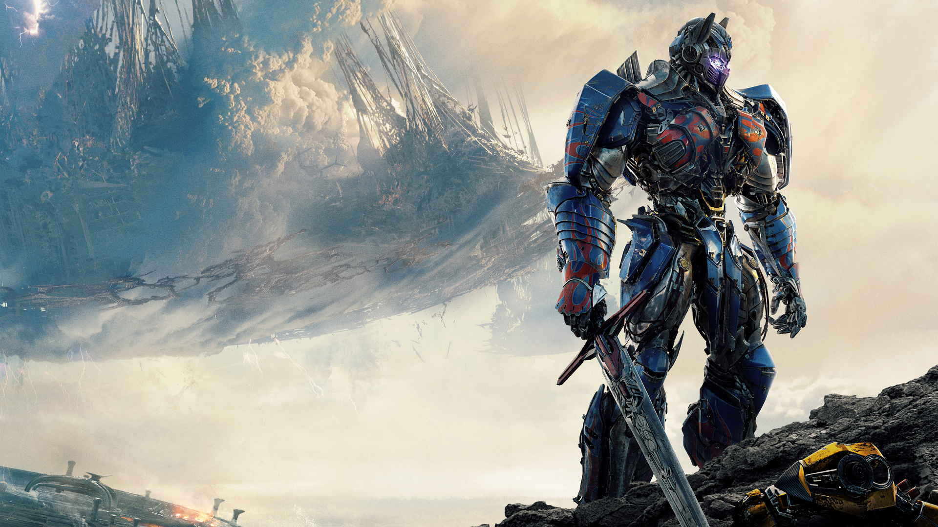 Optimus Prime, Transformers: The Last Knight, 5K laptop, Sci-fi action, 1920x1080 Full HD Desktop