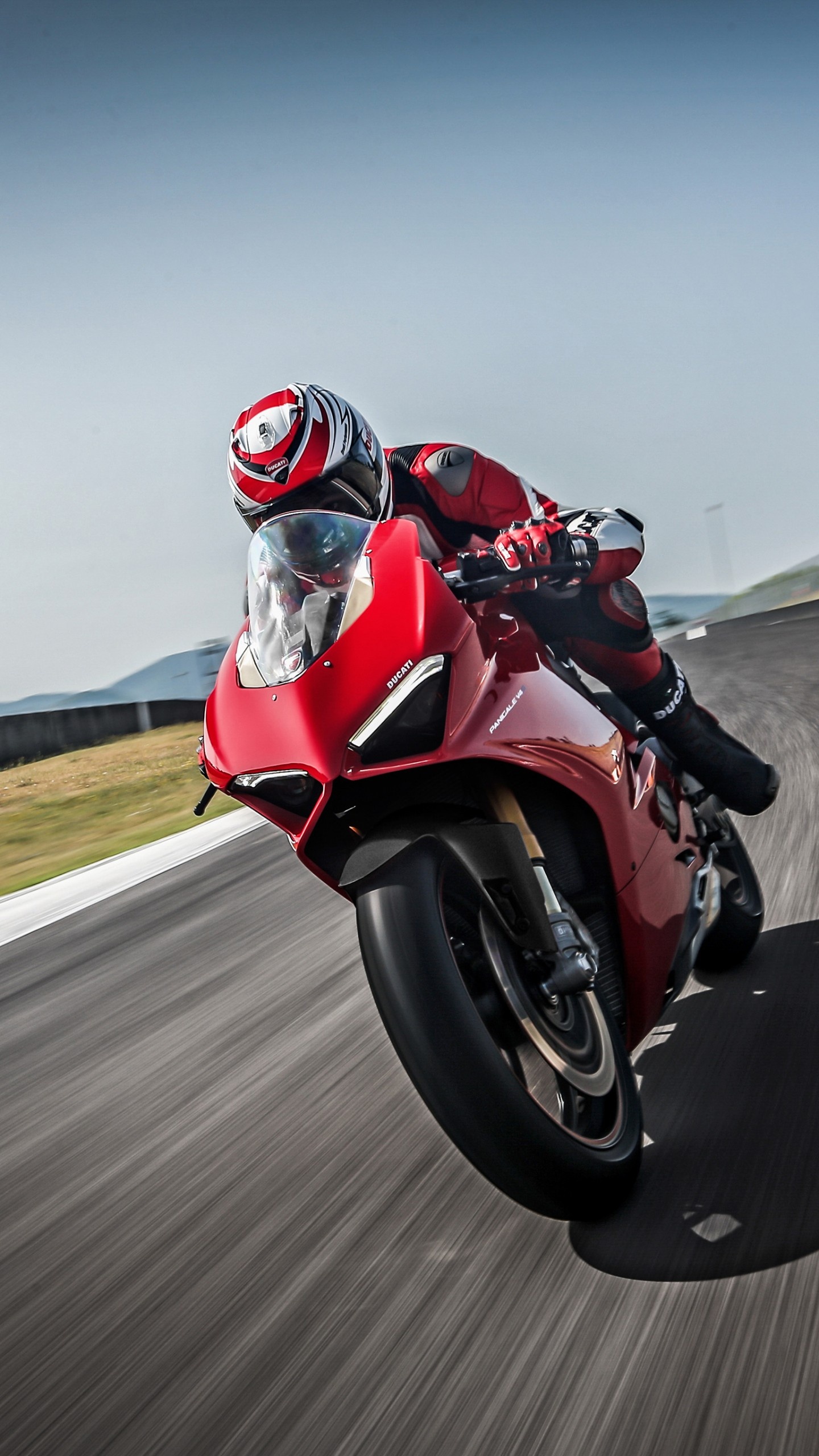 Acceleration, Ducati Panigale V4 Wallpaper, 1440x2560 HD Phone