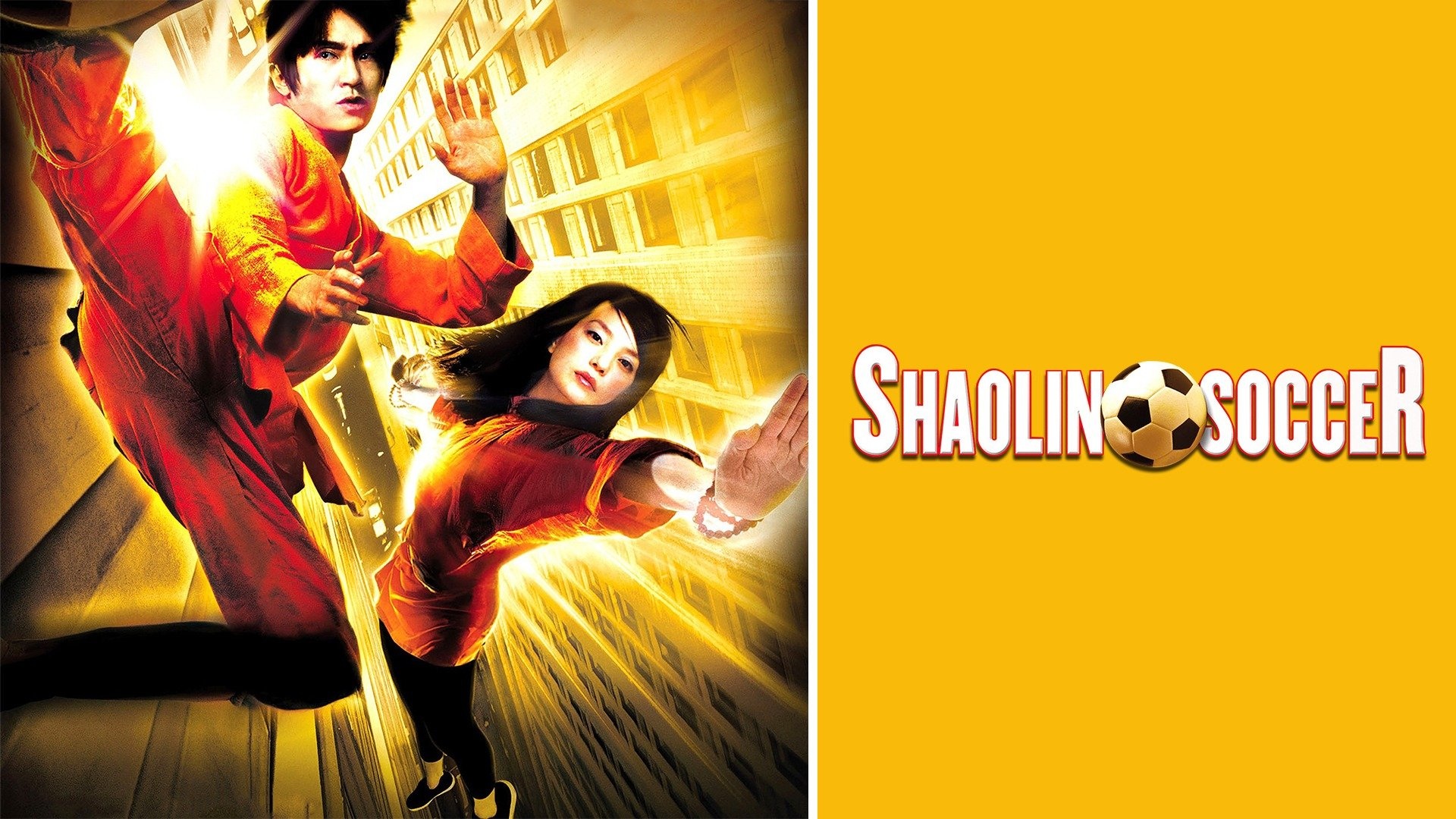 Shaolin Soccer, Soccer action scenes, Martial arts humor, Eccentric characters, 1920x1080 Full HD Desktop