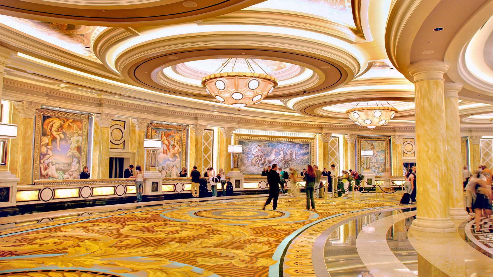 McCarran International Airport, Gothic ballroom, 1920x1080 Full HD Desktop