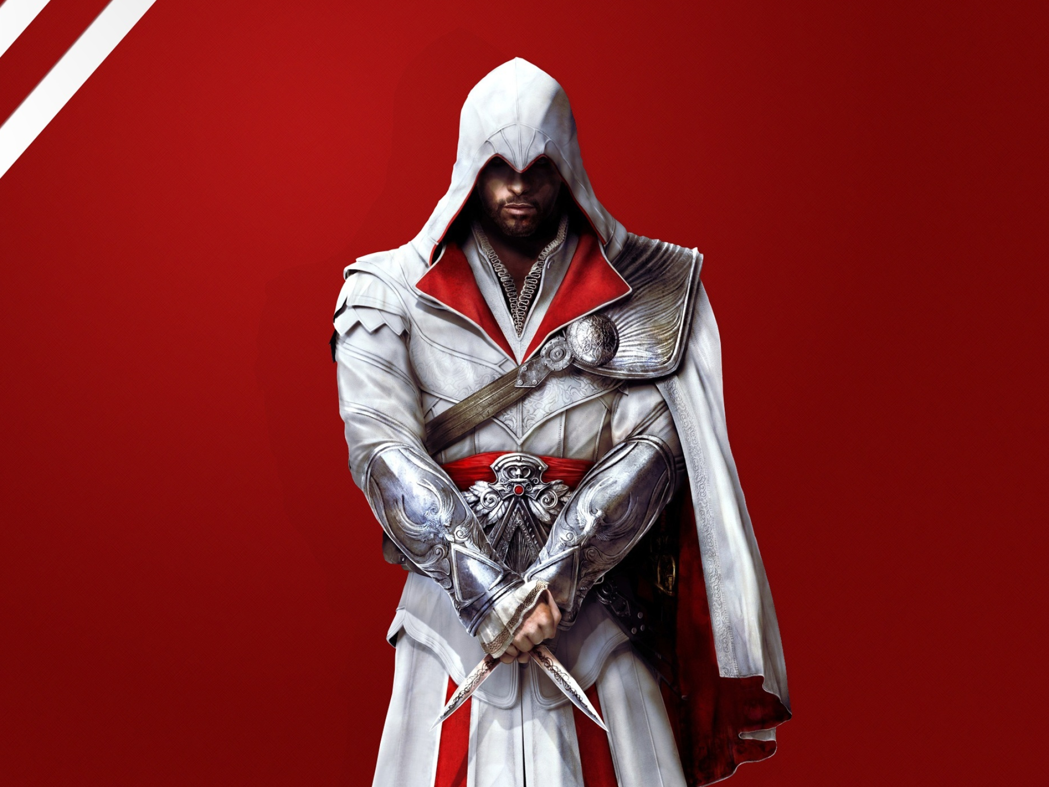 Ezio Auditore da Firenze, Assassin's Creed: Brotherhood, Dual hidden blades, HD Desktop wallpaper