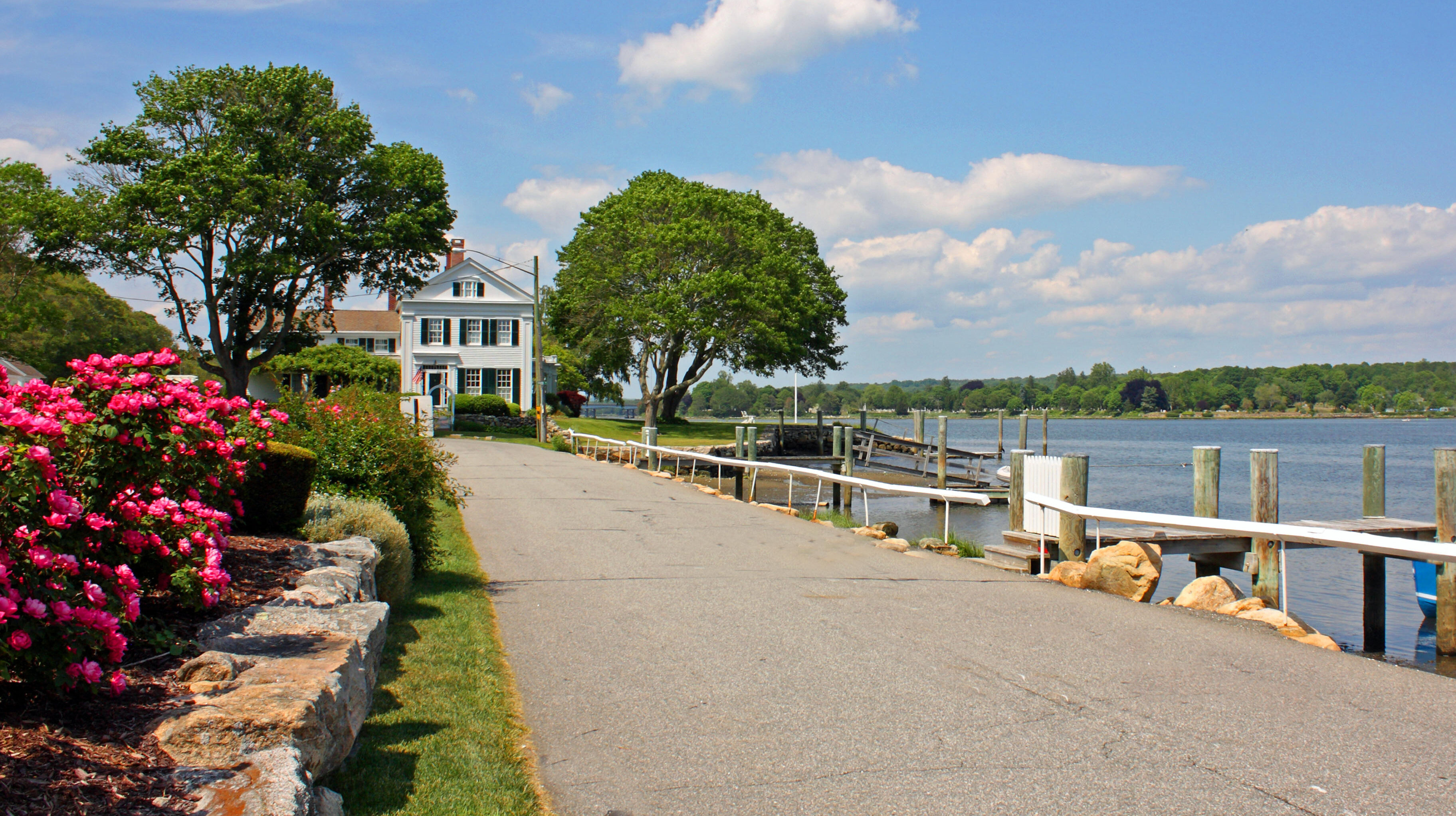Coastal Connecticut towns, Coastal getaways, Quaint charm, Seaside beauty, 3650x2050 HD Desktop