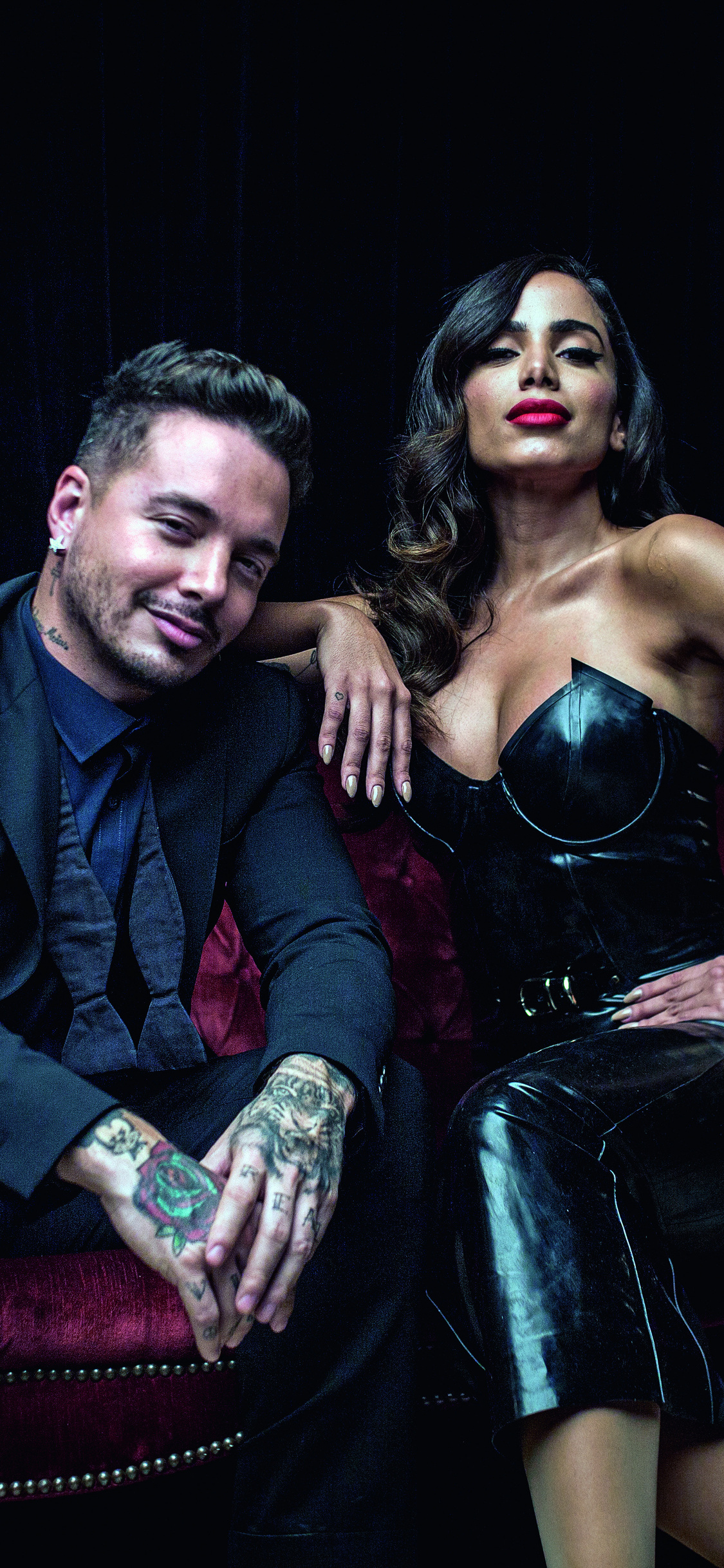 Reggaeton music, J Balvin and Anitta, iPhone XS, HD 4K wallpapers, 1130x2440 HD Phone