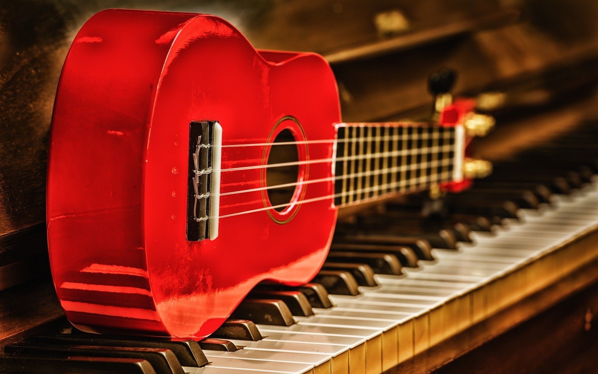 Piano and guitar, Melodic harmony, Musical duo, Instrumental passion, 1920x1200 HD Desktop