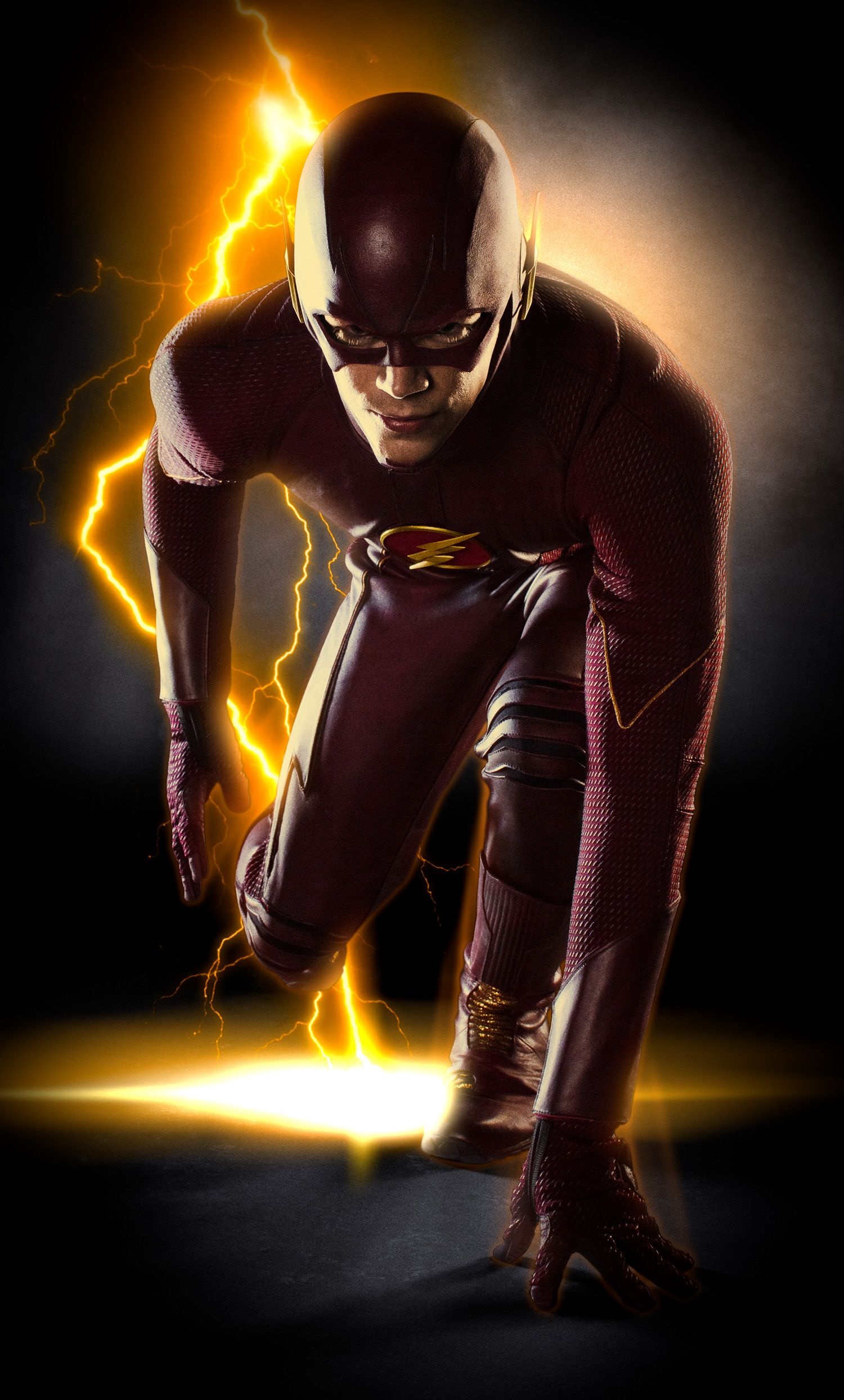 The Flash, TV series, The CW, Grant Gustin, 1500x2490 HD Phone