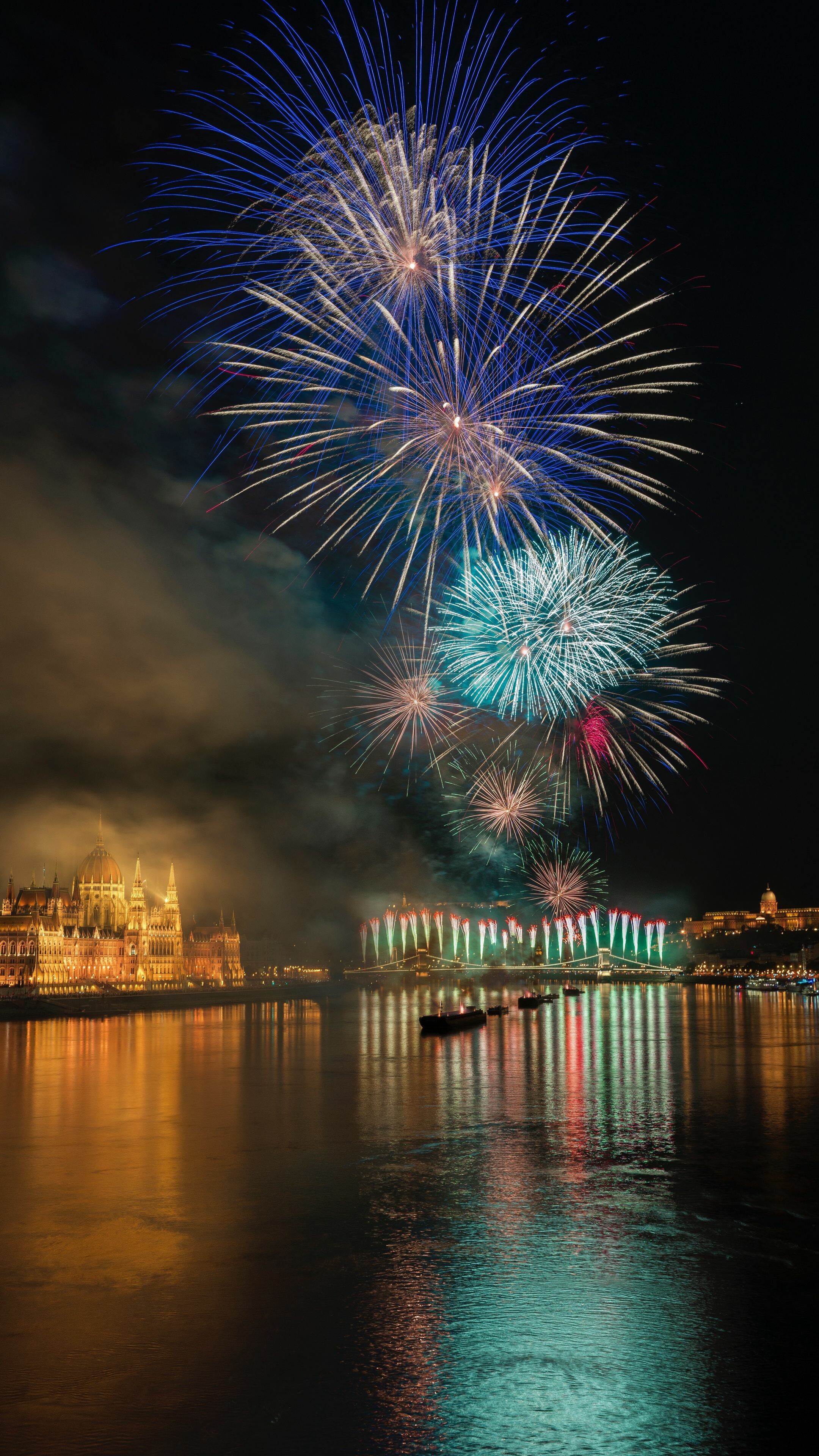 Budapest, Celebration Wallpaper, 2160x3840 4K Phone