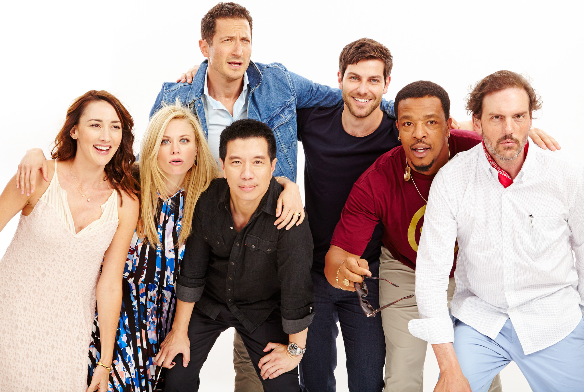 Grimm TV series, Cast reunion, Behind-the-scenes, Candid photos, 2050x1380 HD Desktop