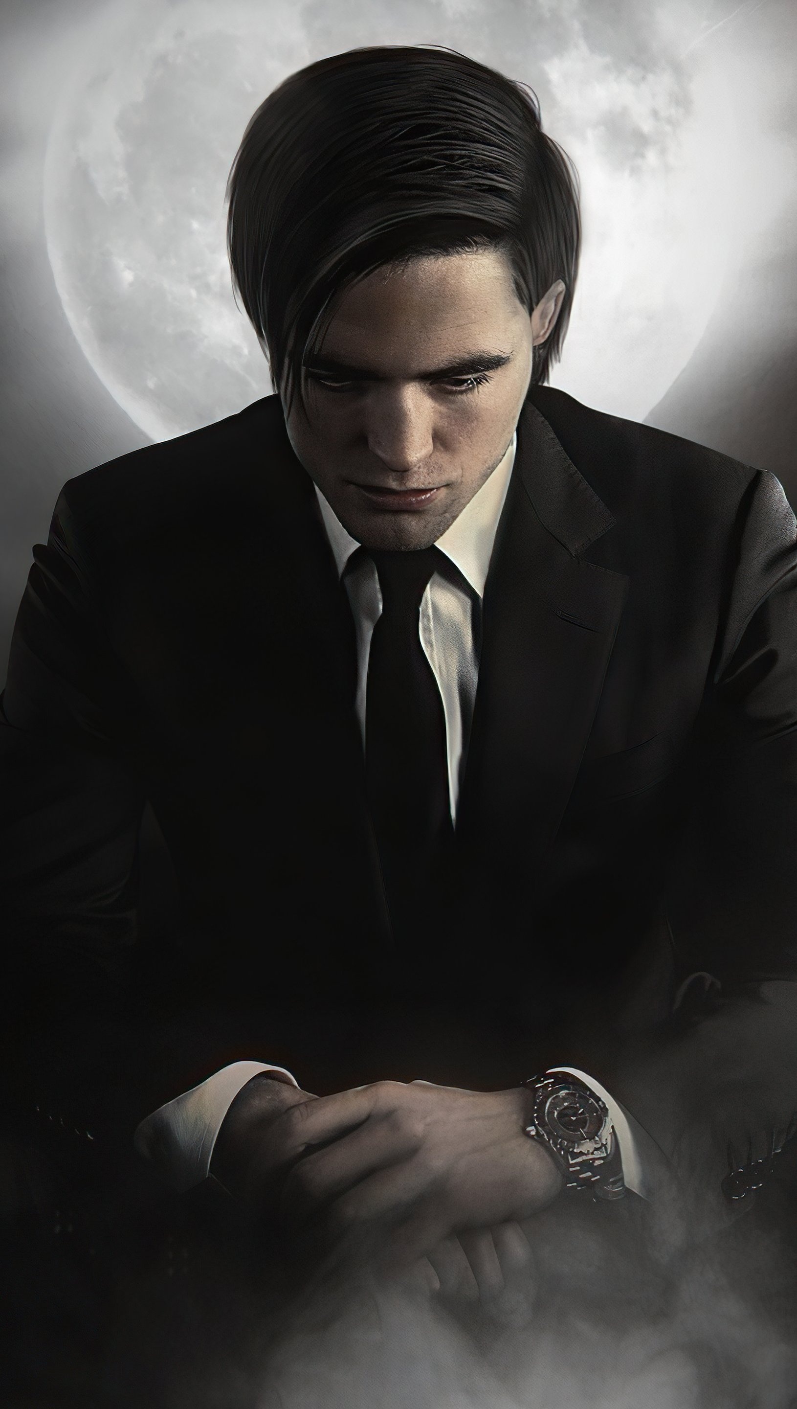 Robert Pattinson, Batman movie, 5k ultra HD, Fanart, 1630x2880 HD Phone