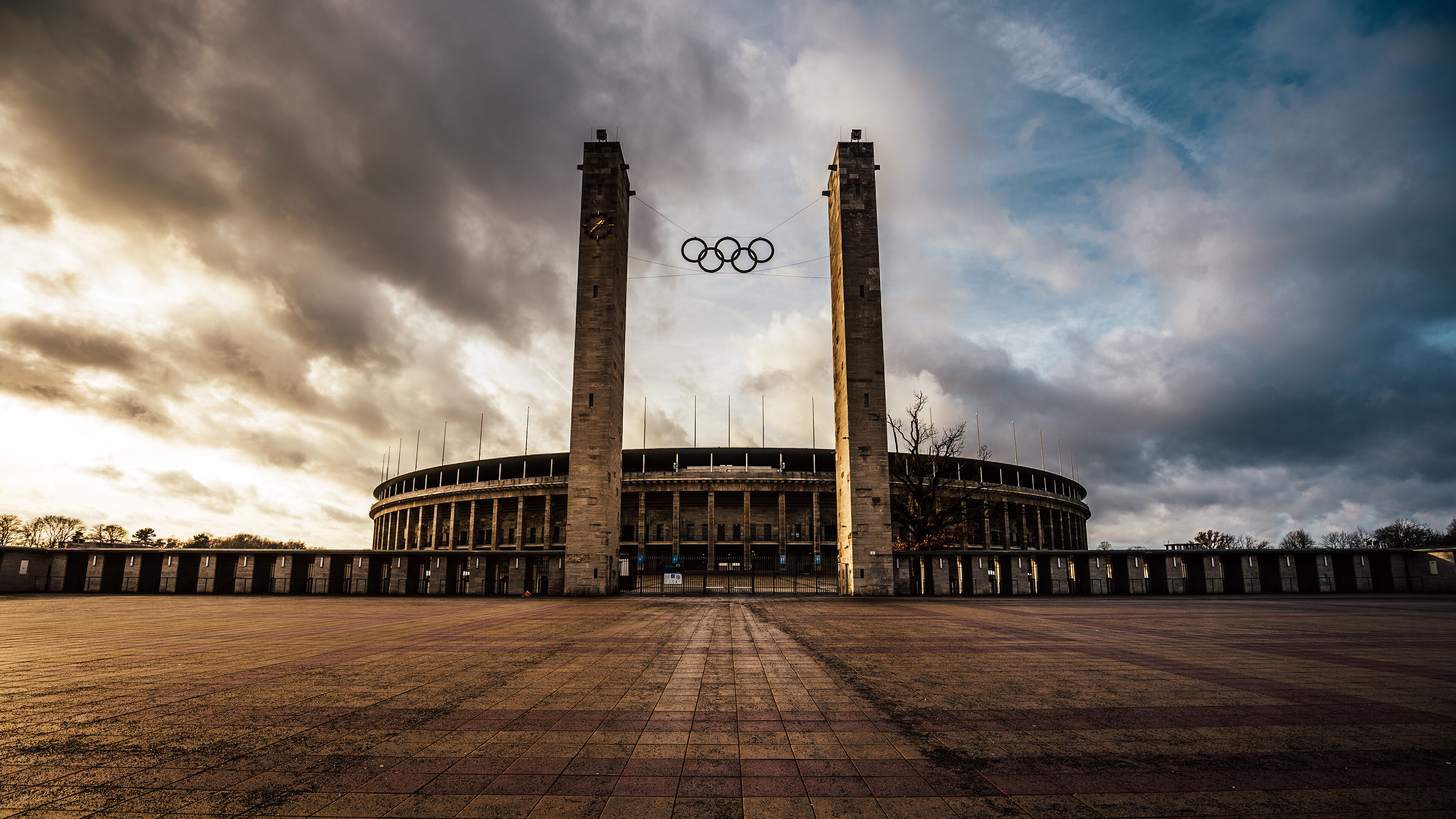 Olympic Stadium Berlin, Olympic Games Wallpaper, 3840x2160 4K Desktop