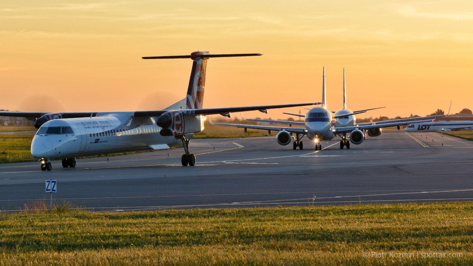 Sydney Airport, Travels, Bombardier Dash 8, Popular wallpapers, 1920x1080 Full HD Desktop