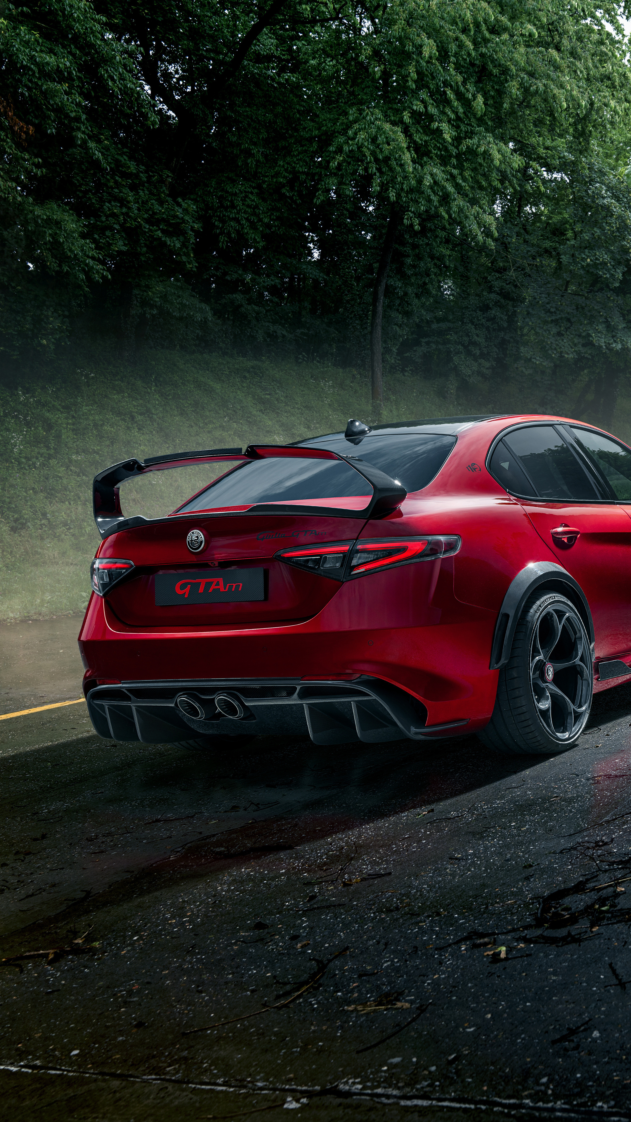 Alfa Romeo Giulia, GTA 2021, Xperia X XZ Z5 Premium, Stunning wallpapers, 2160x3840 4K Phone