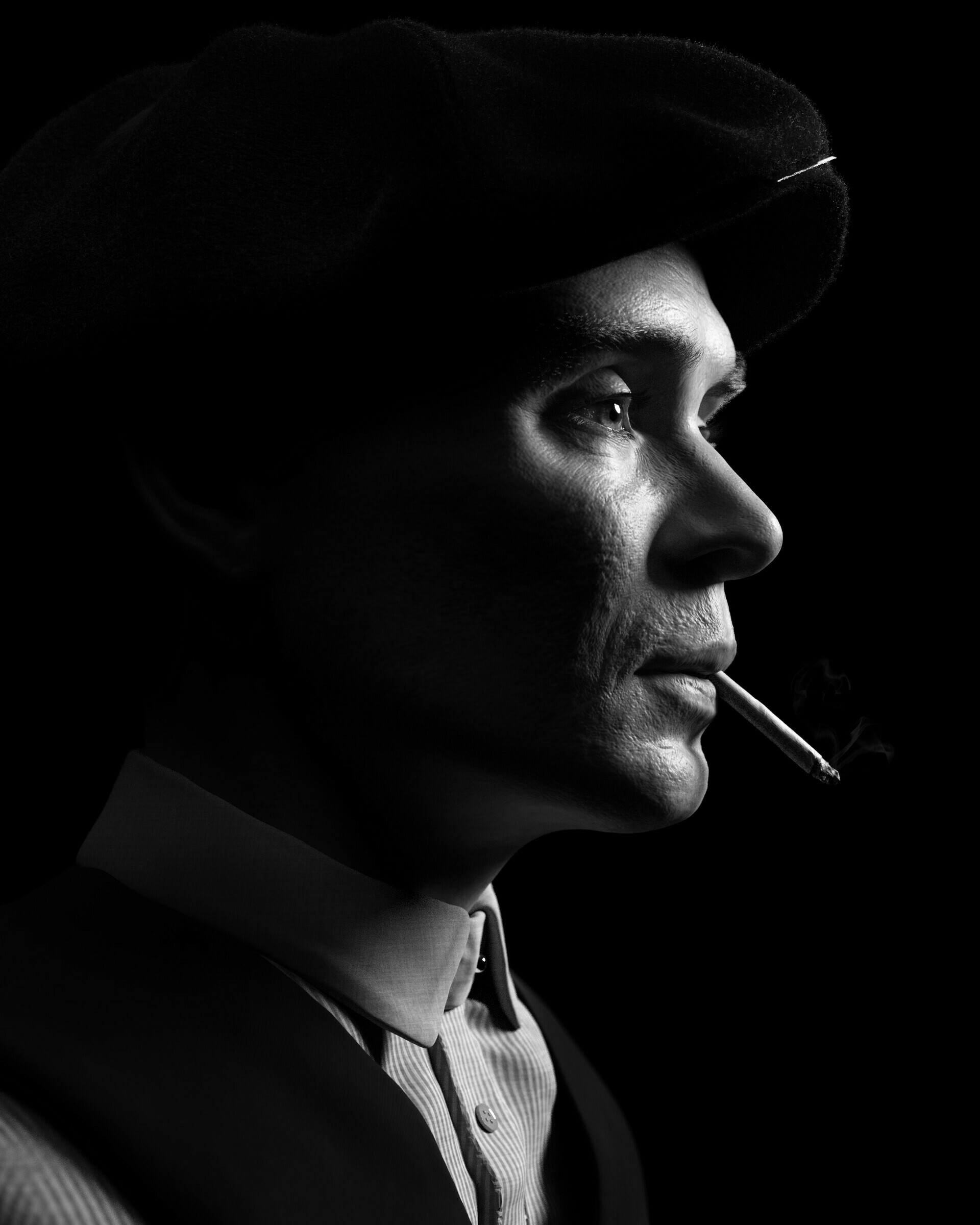Monochrome, Peaky Blinders Wallpaper, 1920x2400 HD Phone