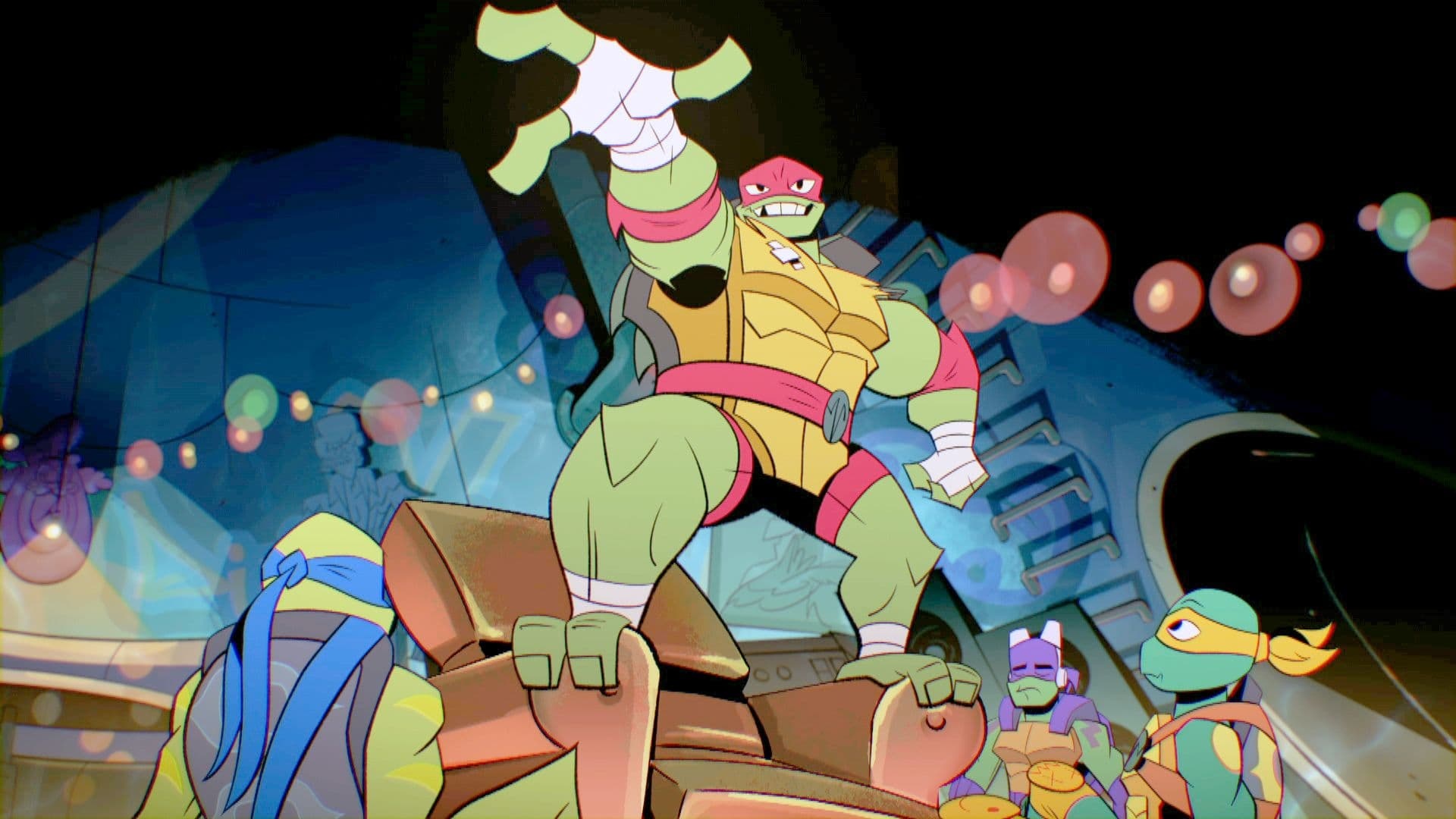 Ninja Turtles, Animated adventure, Turtle heroes, Exciting finale, 1920x1080 Full HD Desktop
