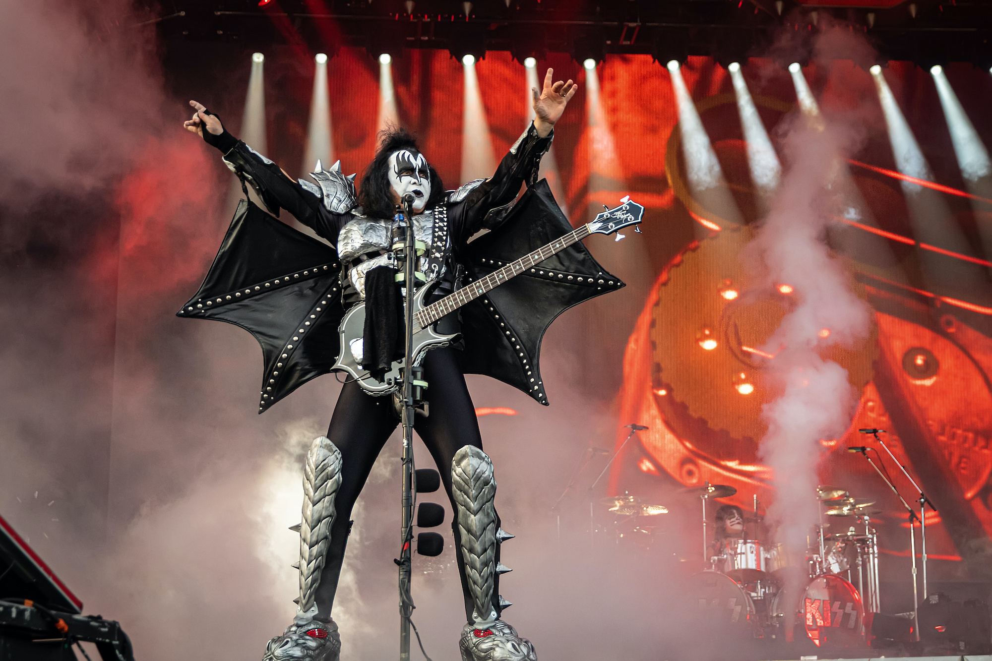 Gene Simmons, Insured tongue, 2000x1340 HD Desktop