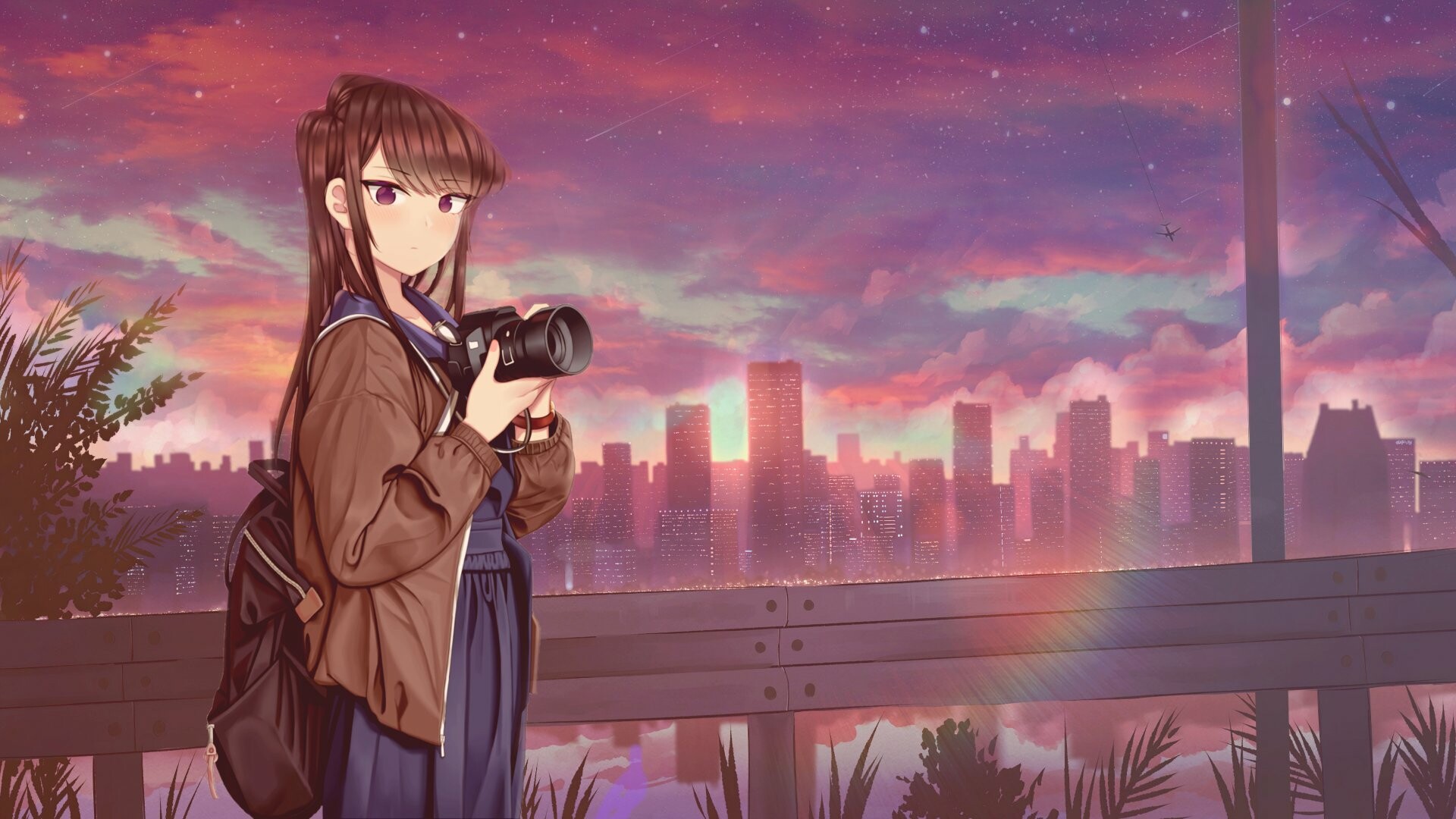 Komi Can't Communicate, HD wallpapers, Hintergrnde, 1920x1080 Full HD Desktop