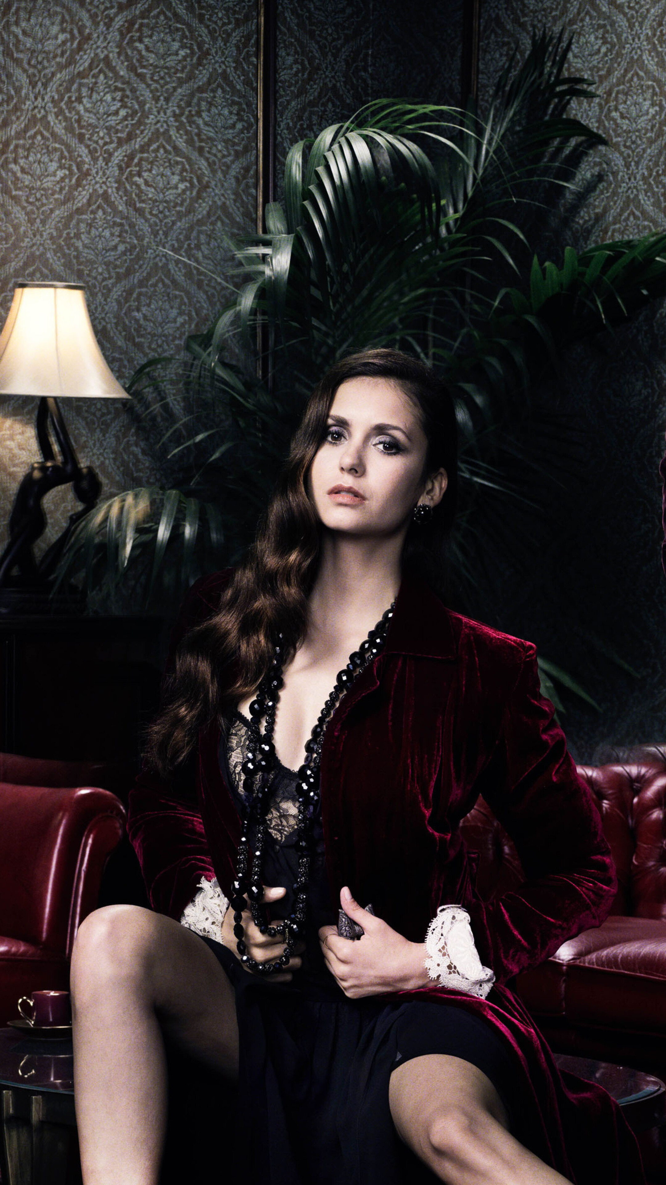 Elena Gilbert, The Vampire Diaries Wallpaper, 2160x3840 4K Phone