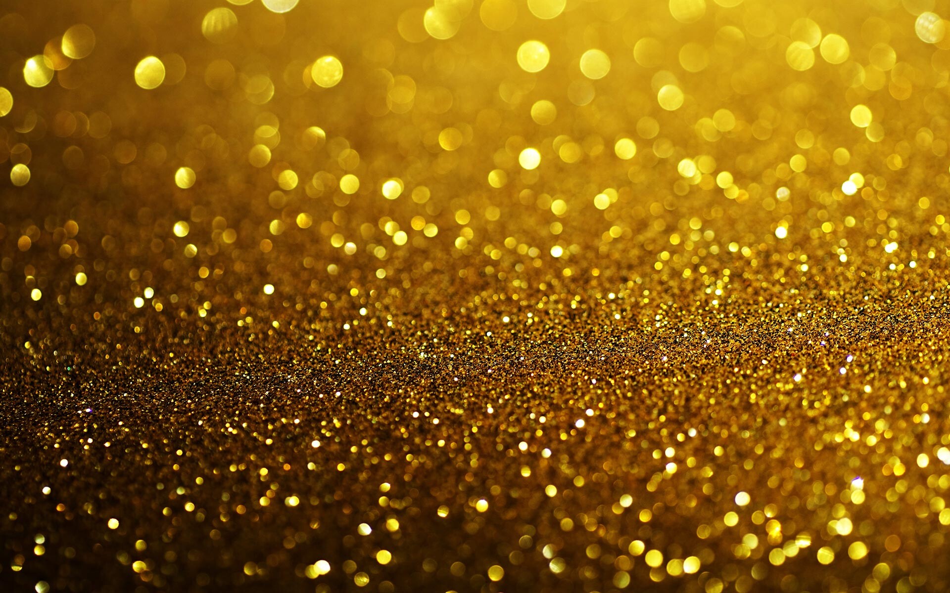 Gold glitter wallpaper, Shimmering texture, Luxurious and chic, Glamorous backdrop, 1920x1200 HD Desktop