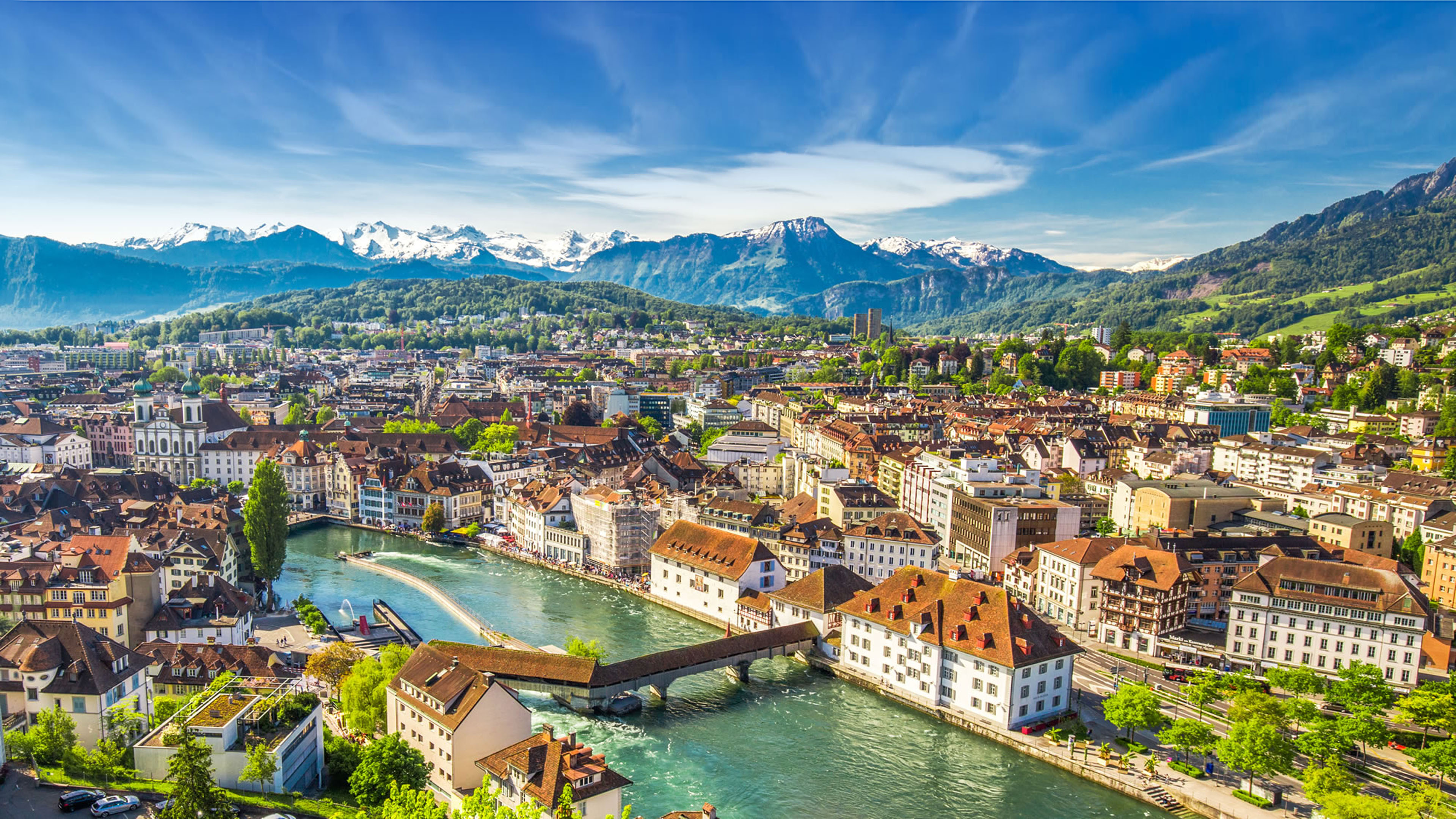 Luzern, Switzerland Wallpaper, 3840x2160 4K Desktop