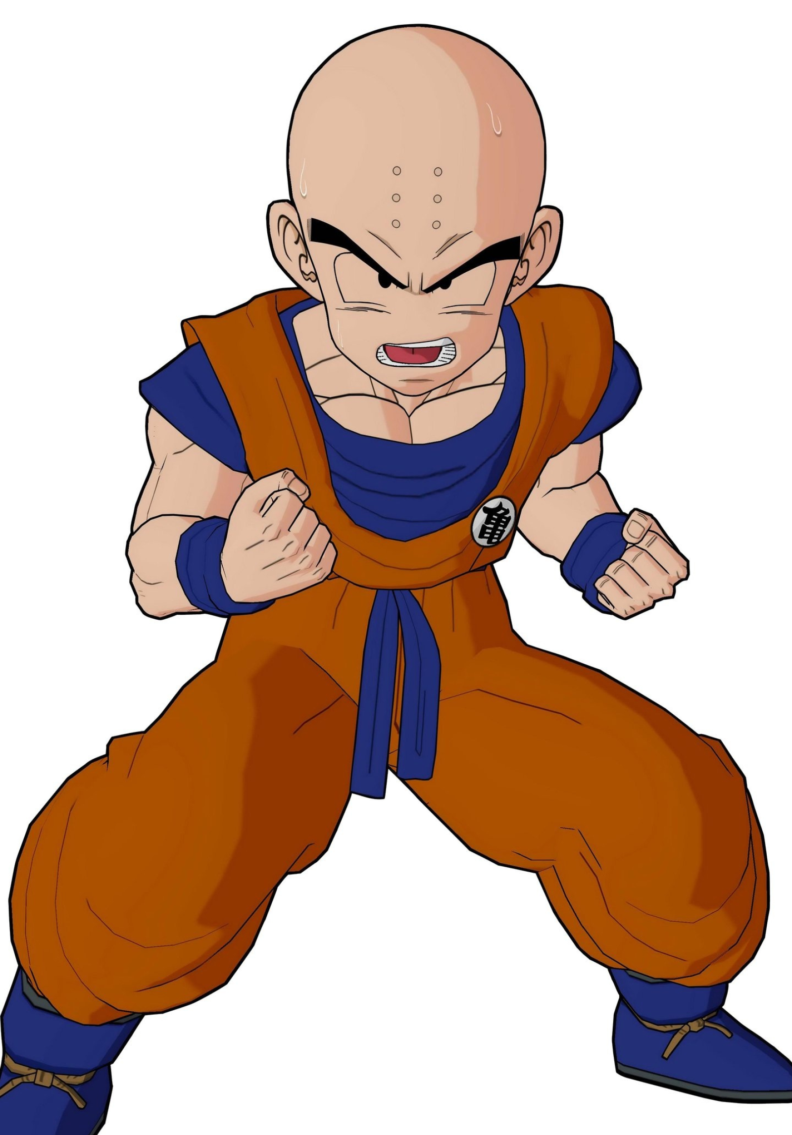 Krillin, Dragon Ball Fighterz, Video game, 1600x2300 HD Phone