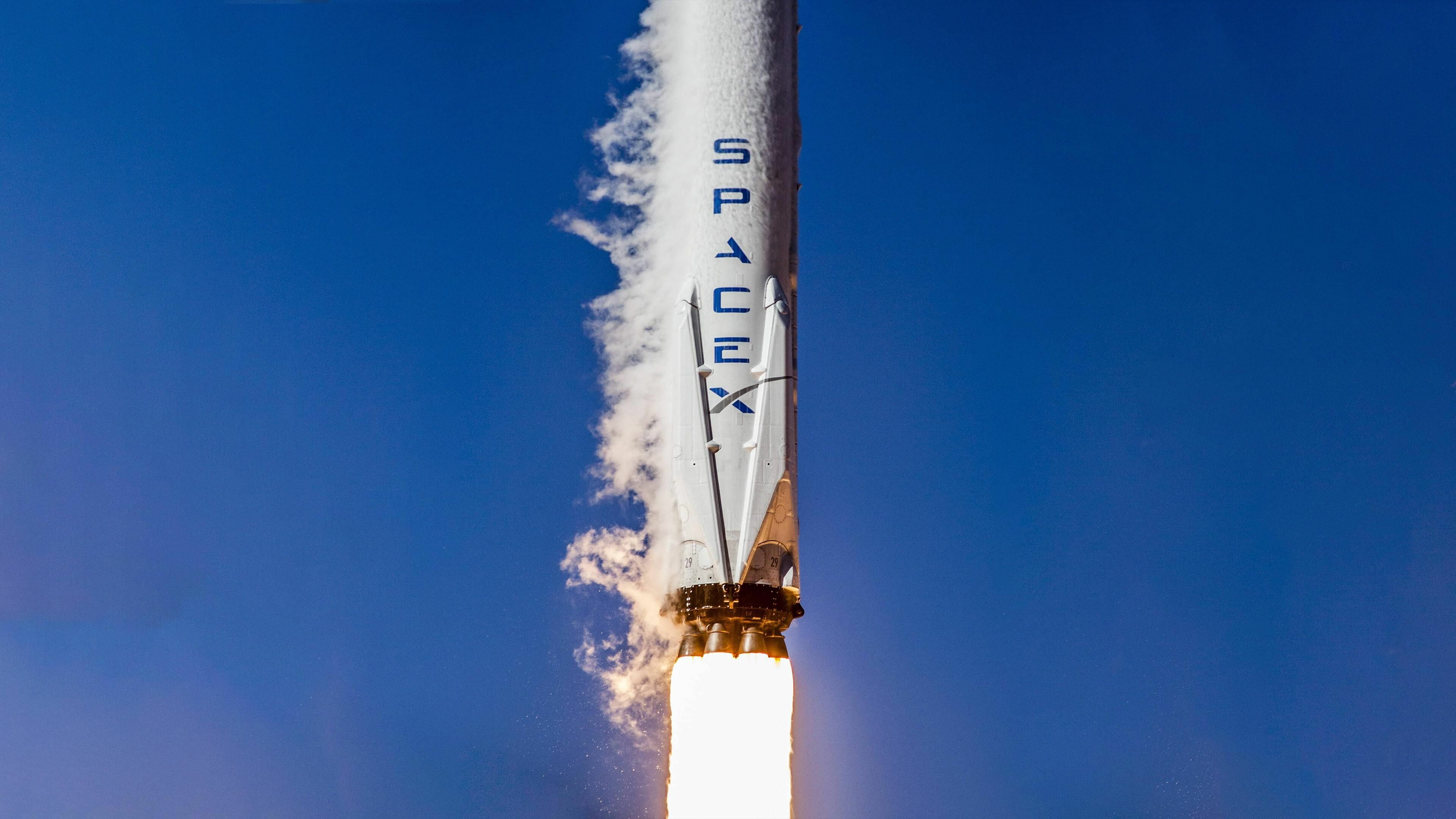 Falcon 9, Space Tourism Wallpaper, 3840x2160 4K Desktop