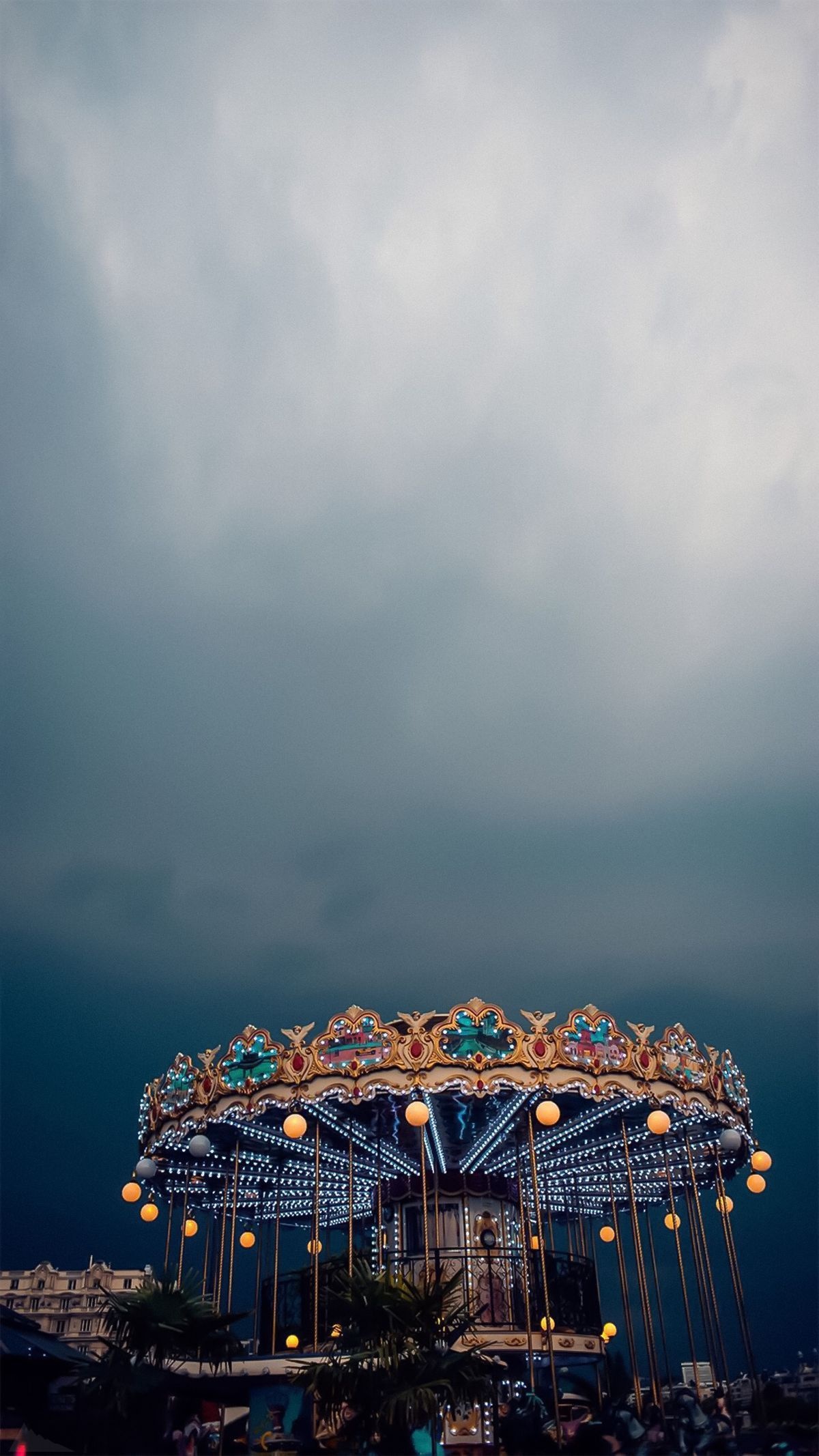 Merry-go-round, Phone wallpapers, Aesthetic iPhone wallpaper, 1200x2140 HD Phone